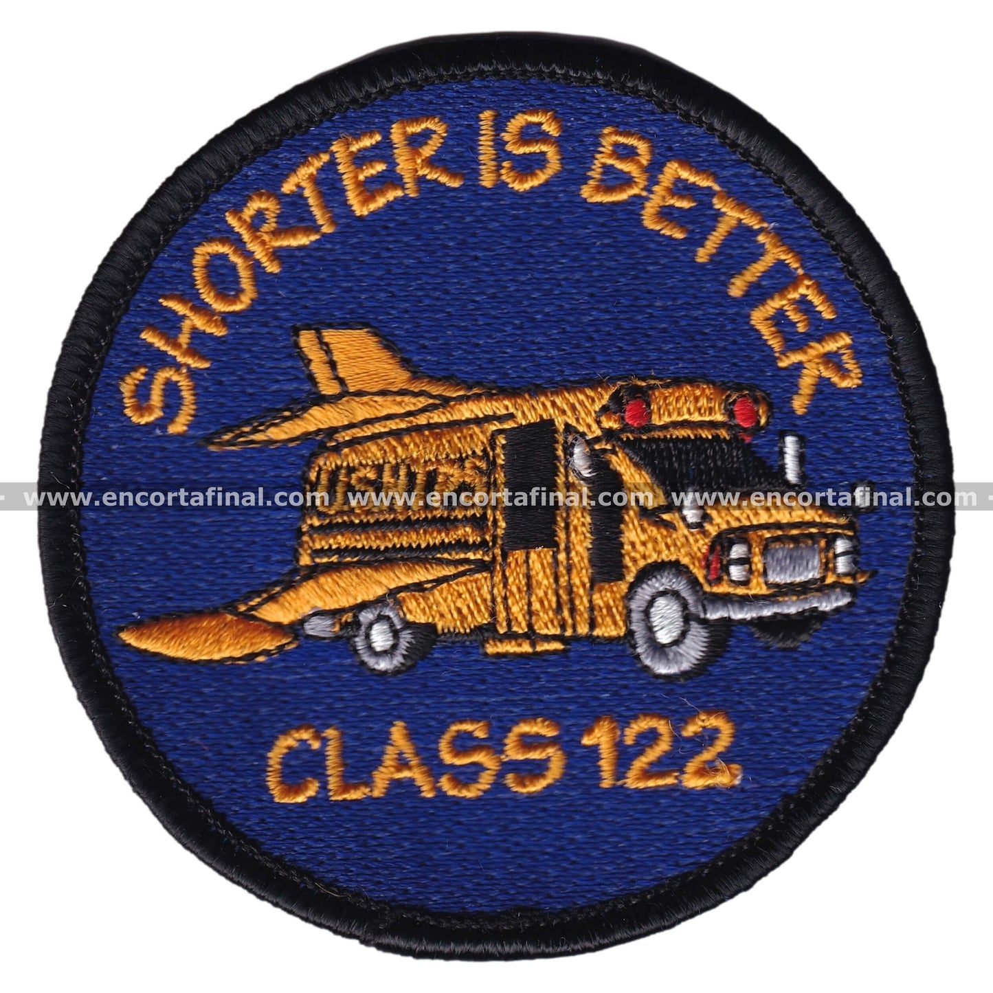 United States Marine Corps Patch - USNTPS Naval Test Pilot School - Class 122 - Shorter is Better