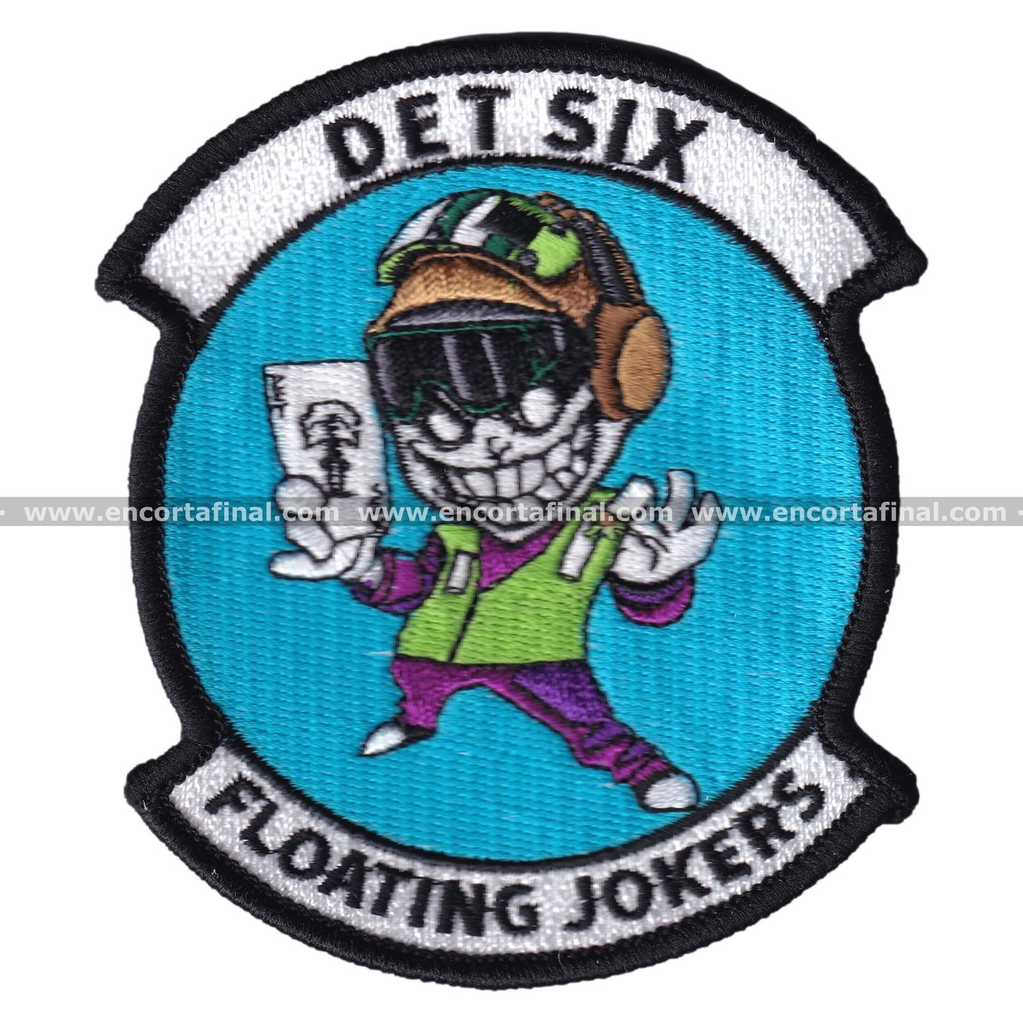 United States Marine Corps Patch - HSC-22 - Det Six - Floating Jockers