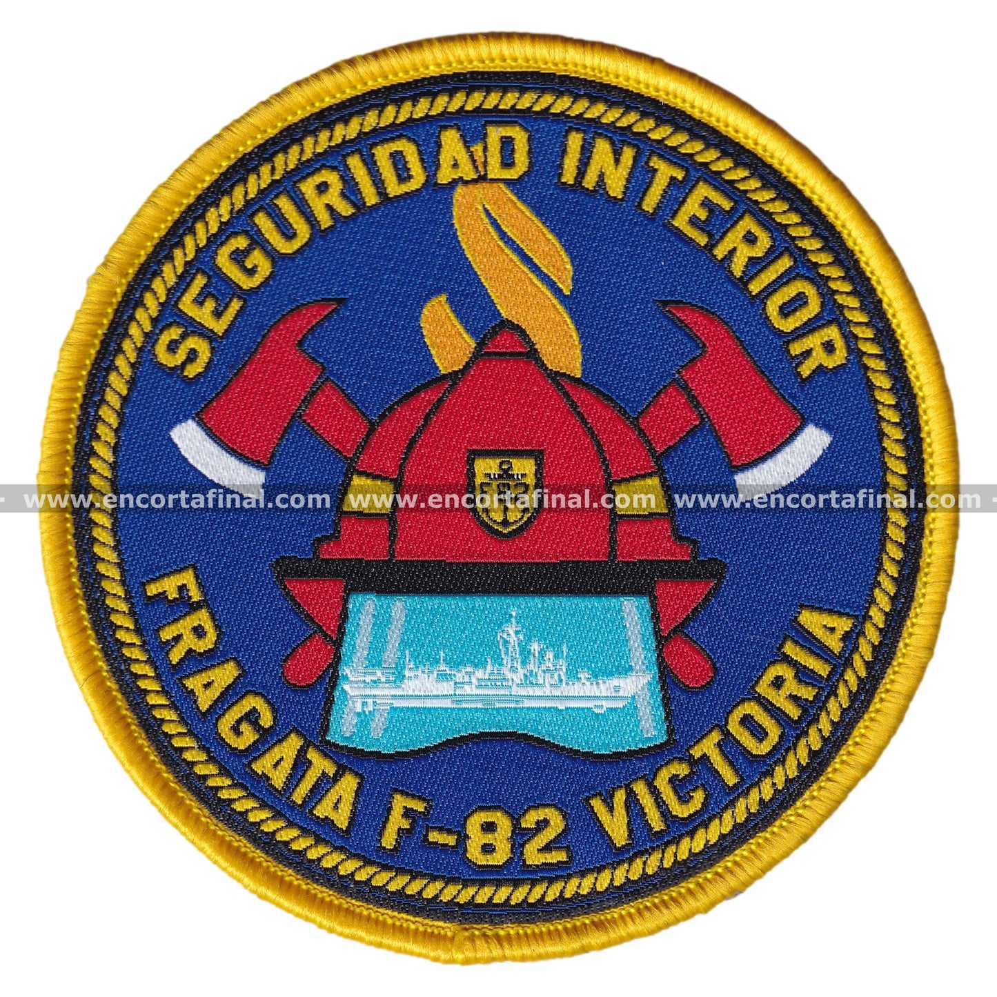 Parche Fragata Victoria (F-82) - Seguridad Interior