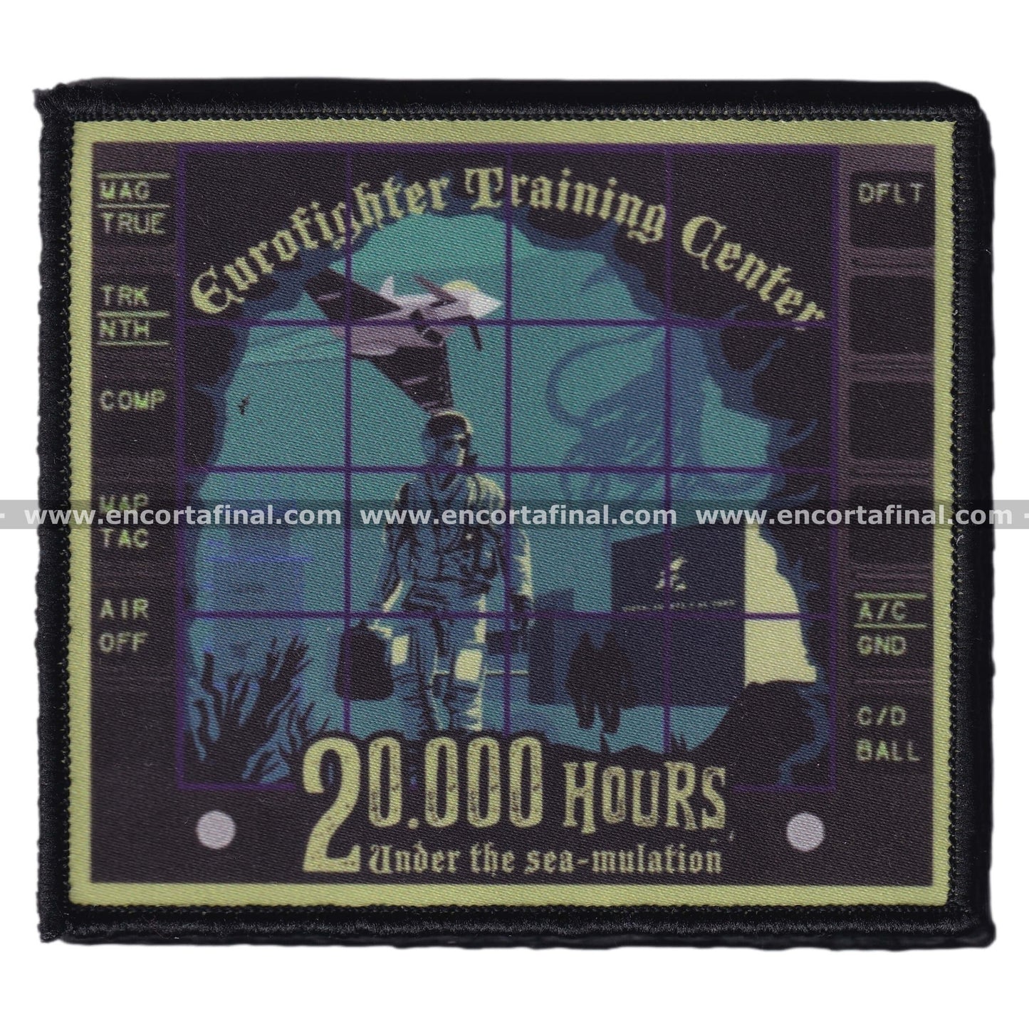 Air Force Patch - Wing 11 - 20,000 Hours - Eurofighter Training Center