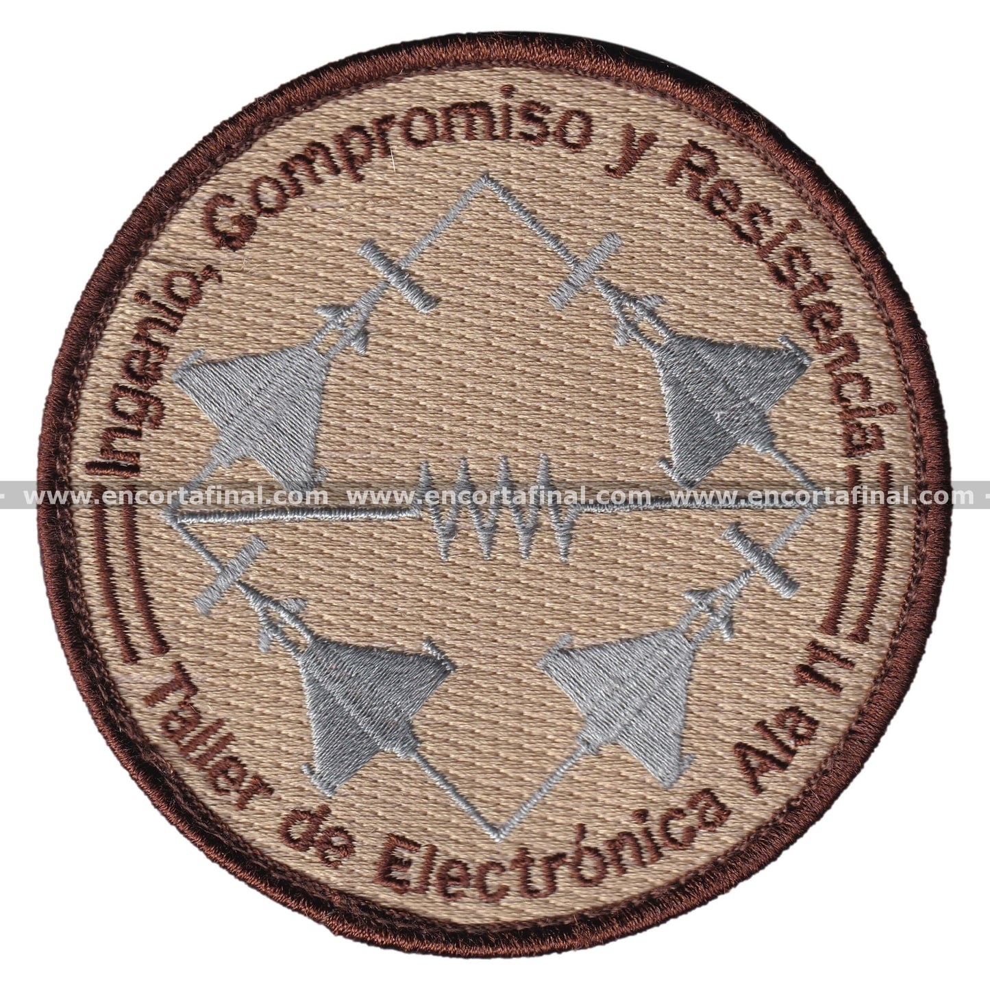 Air Force Patch - Wing 11 - Electronics Workshop - Ingenuity, commitment and resistance