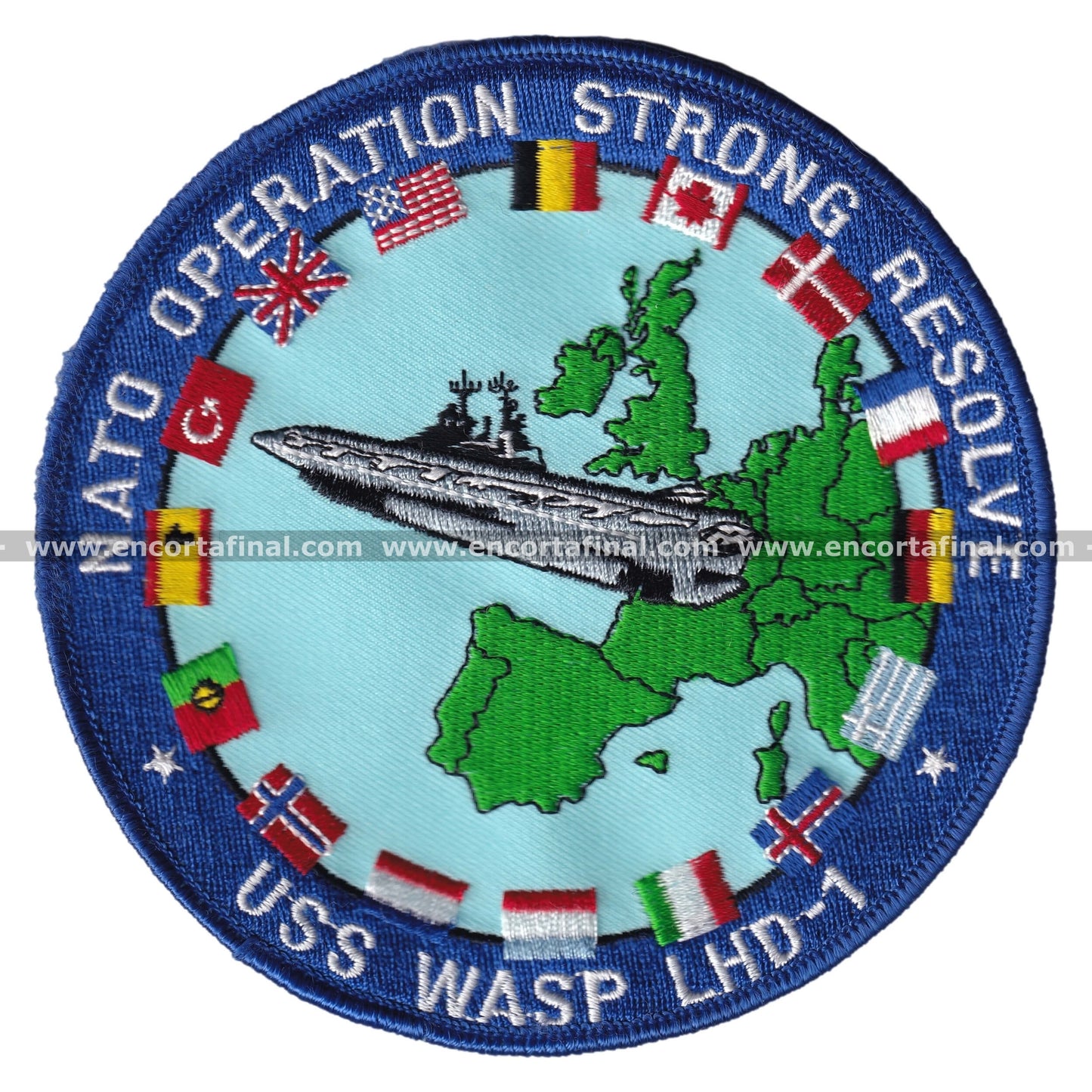 NATO Operation Strong Resolve patch