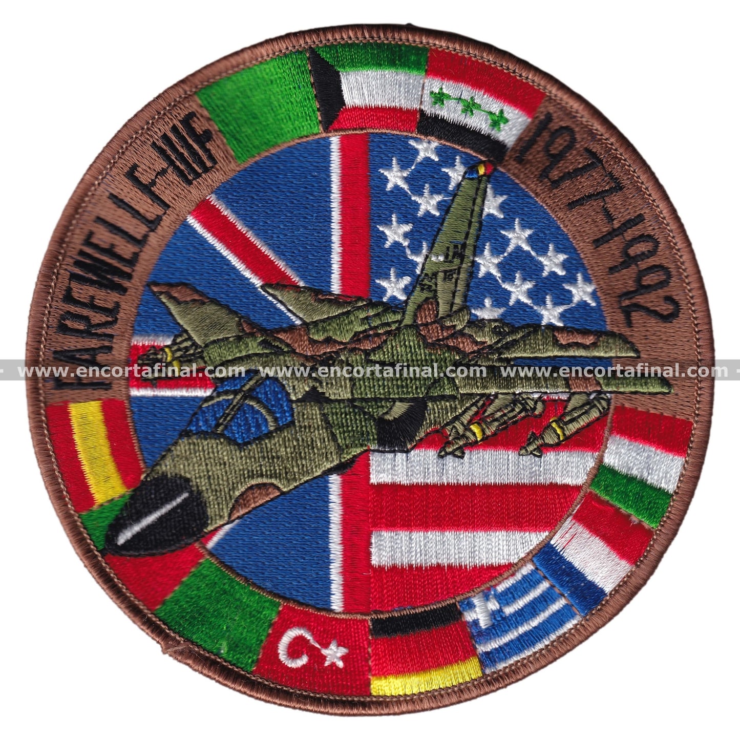 Farewell F-IIIF patch 1977-1992