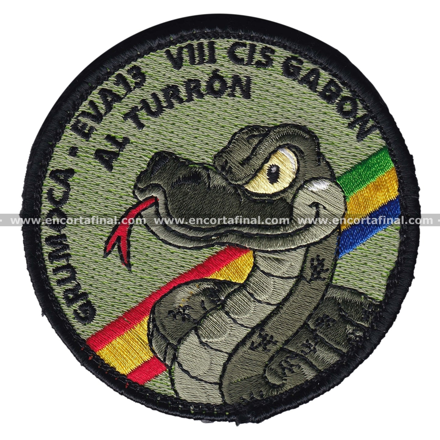 Parche Grupo Movil de Control Aereo (Grumoca) - EVA 13 - VIII CIS GABON - Al turron