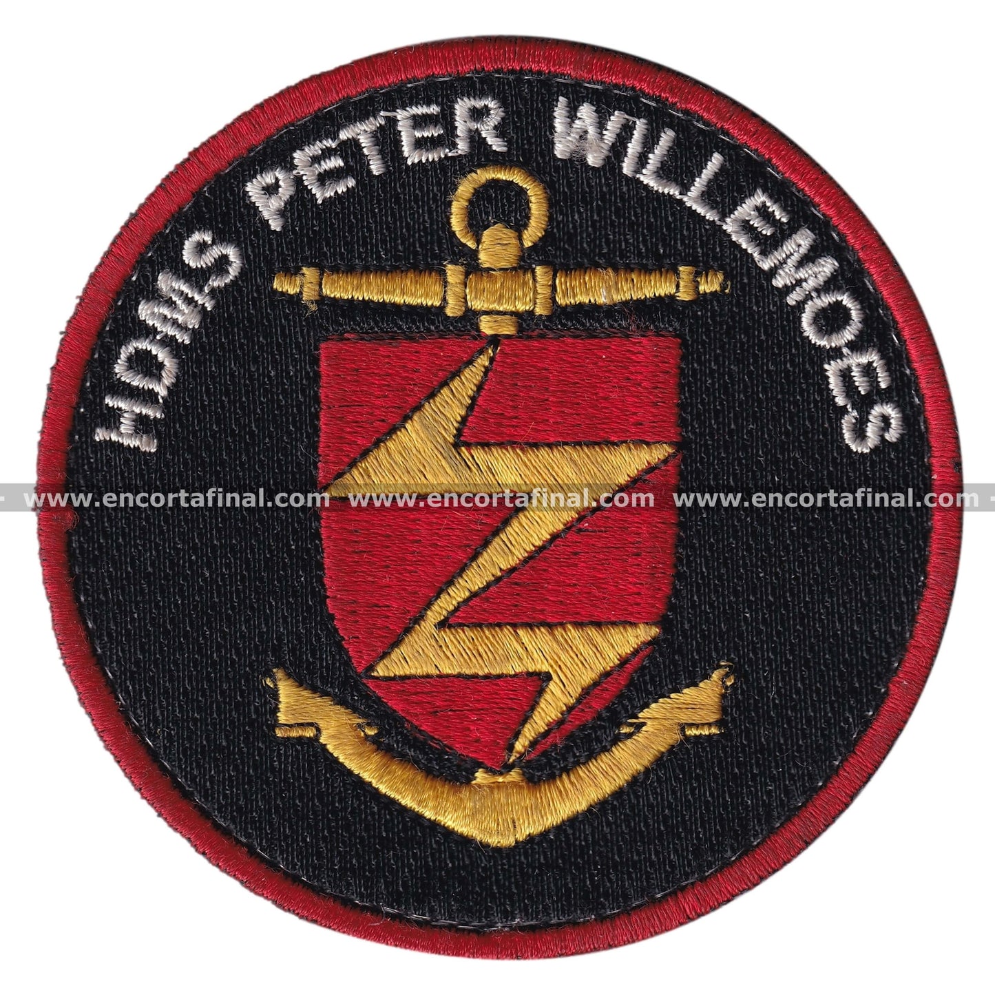 Parche Royal Danish Navy - HDMS Peter Willemoes