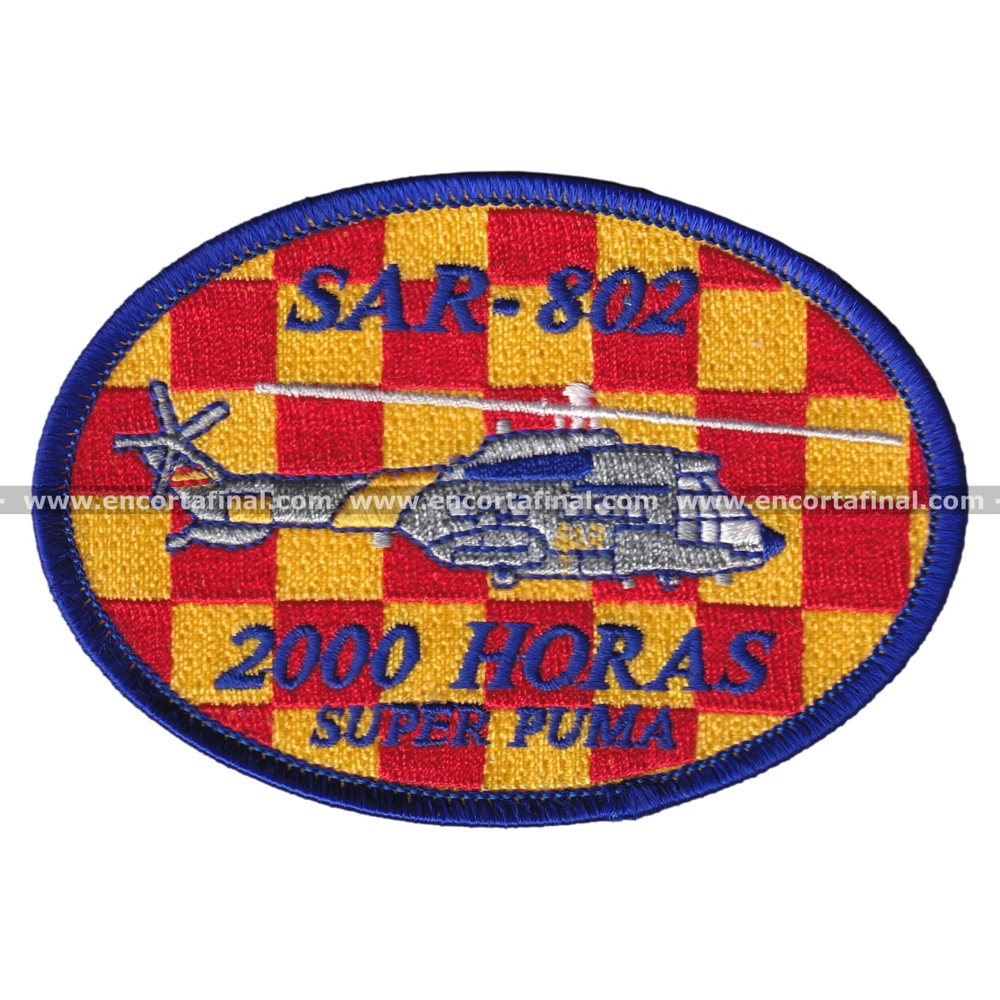 Patch 802 Air Force Squadron - SAR-802 - 2000 Hours - Super Puma
