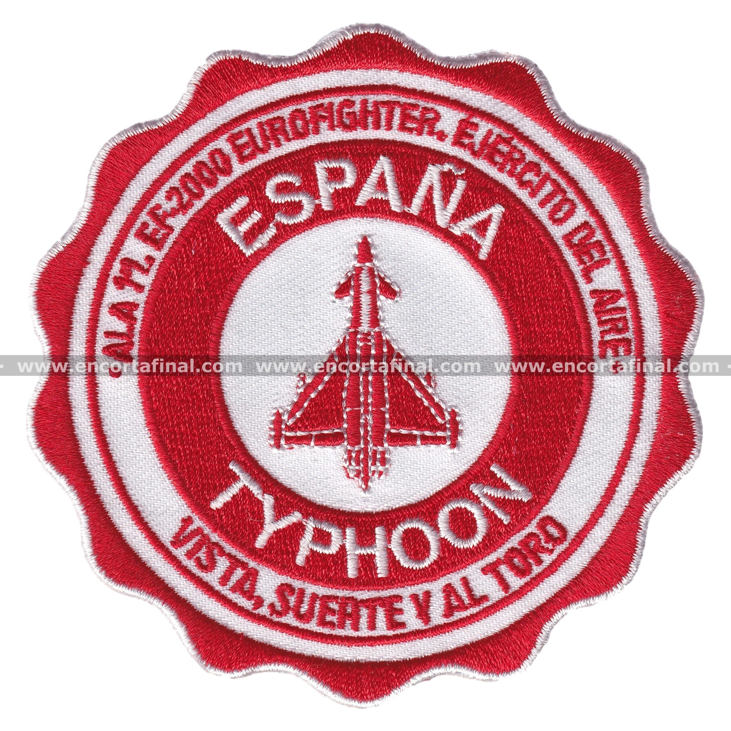 PARCHE BORDADO EF 2000 TYPHOON