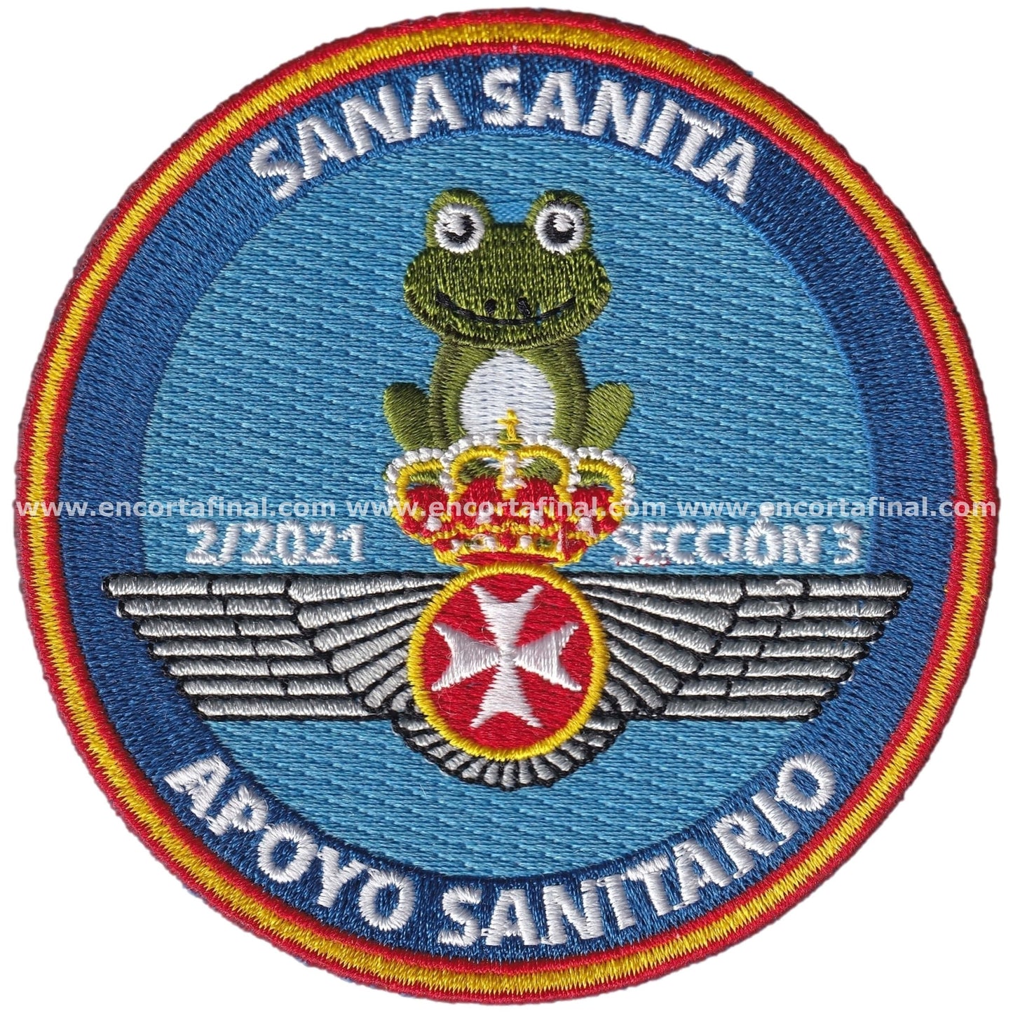 Air Force Patch - Health Support - Sana Sanita
