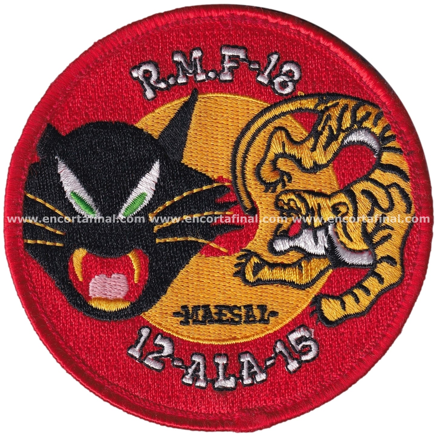 Patch Wing 12 - Wing 15 - MAESAL