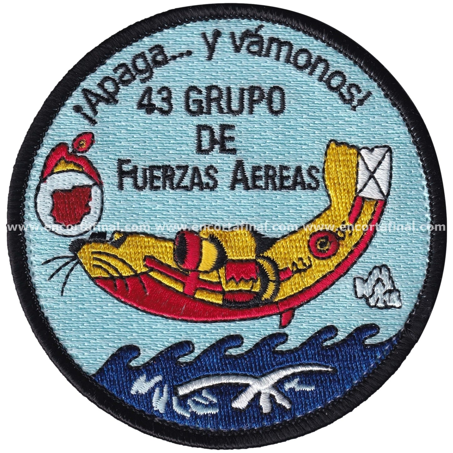 Parche 43 Grupo De Fuerzas Aereas