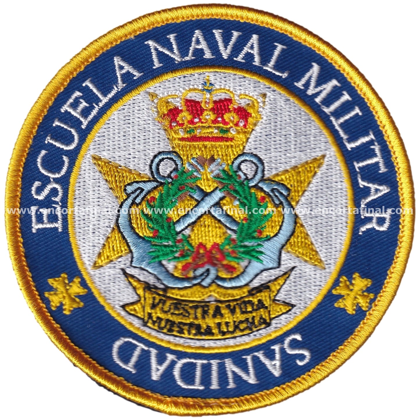 Parche Armada Española - Escuela Naval Militar - Sanidad