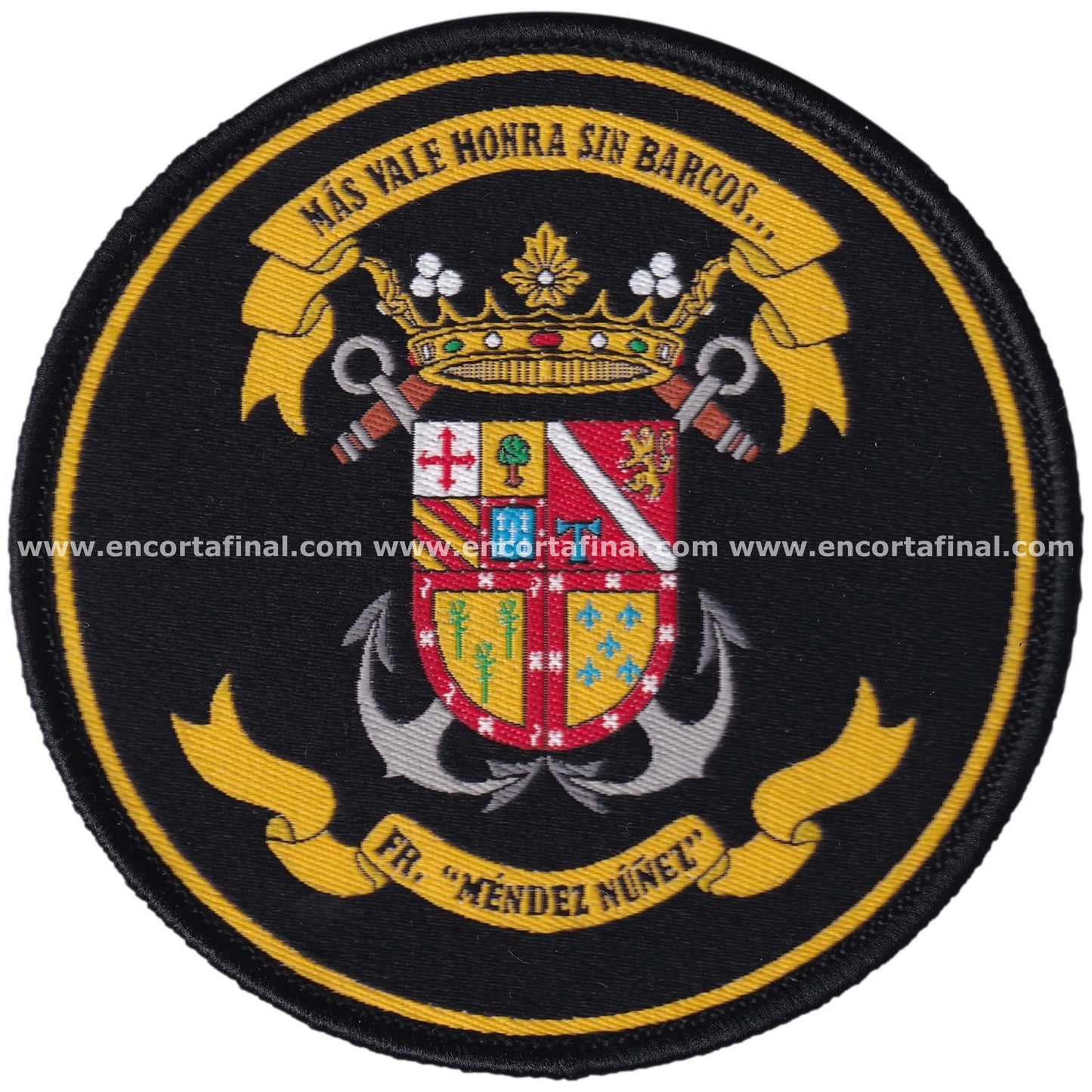Patch Frigate Mendez Nuñez (F-104) - Honor is Better Without Ships...