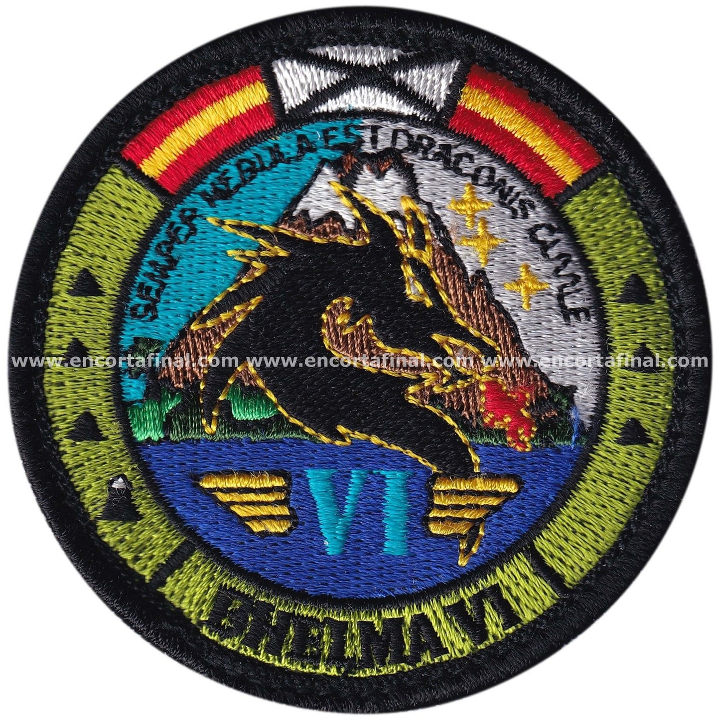 Army Patch - 6th Maneuver Helicopter Battalion (BHELMA VI)