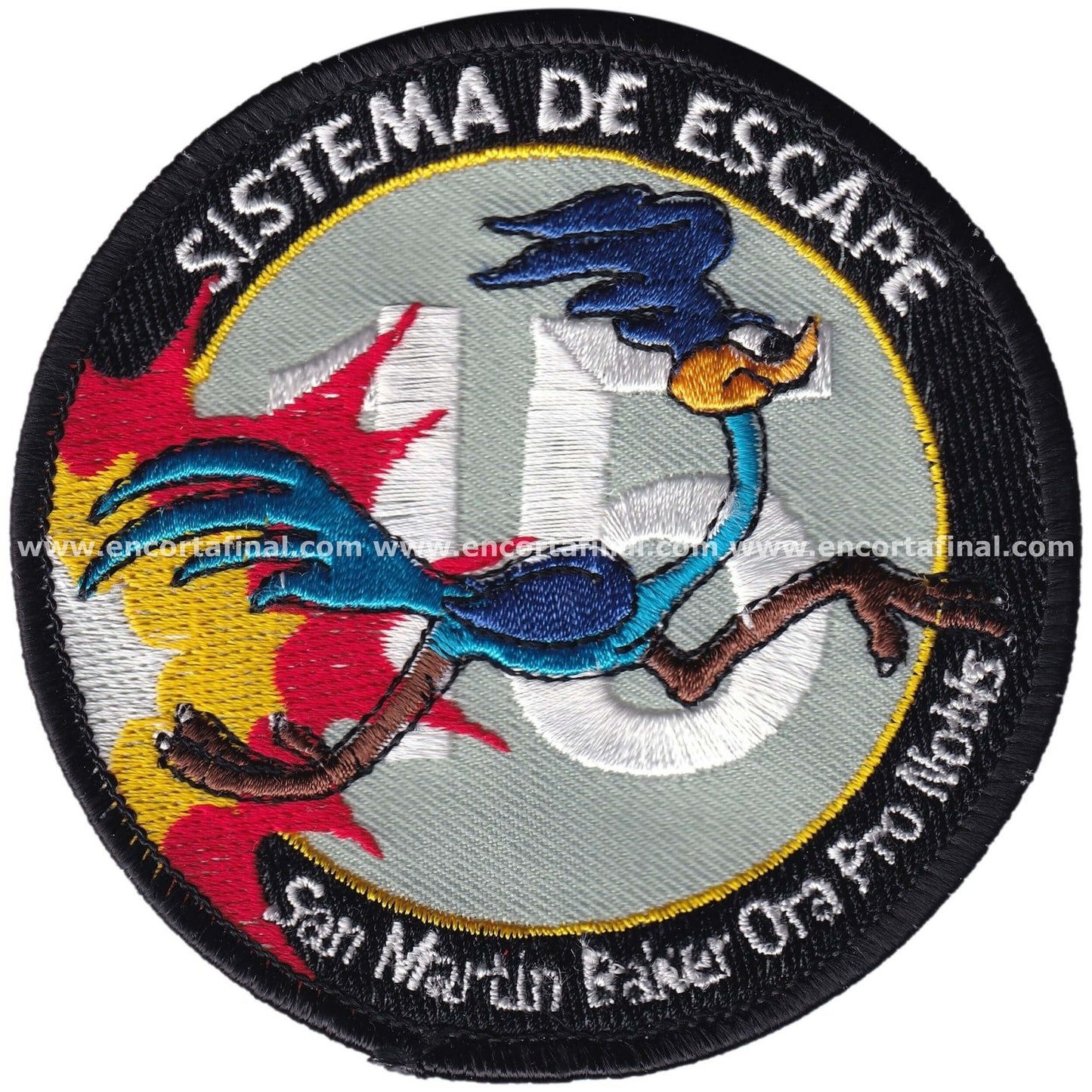 Parche Ala 15 - Sistema de Escape - San Martin Baker Ora Pro Nobis