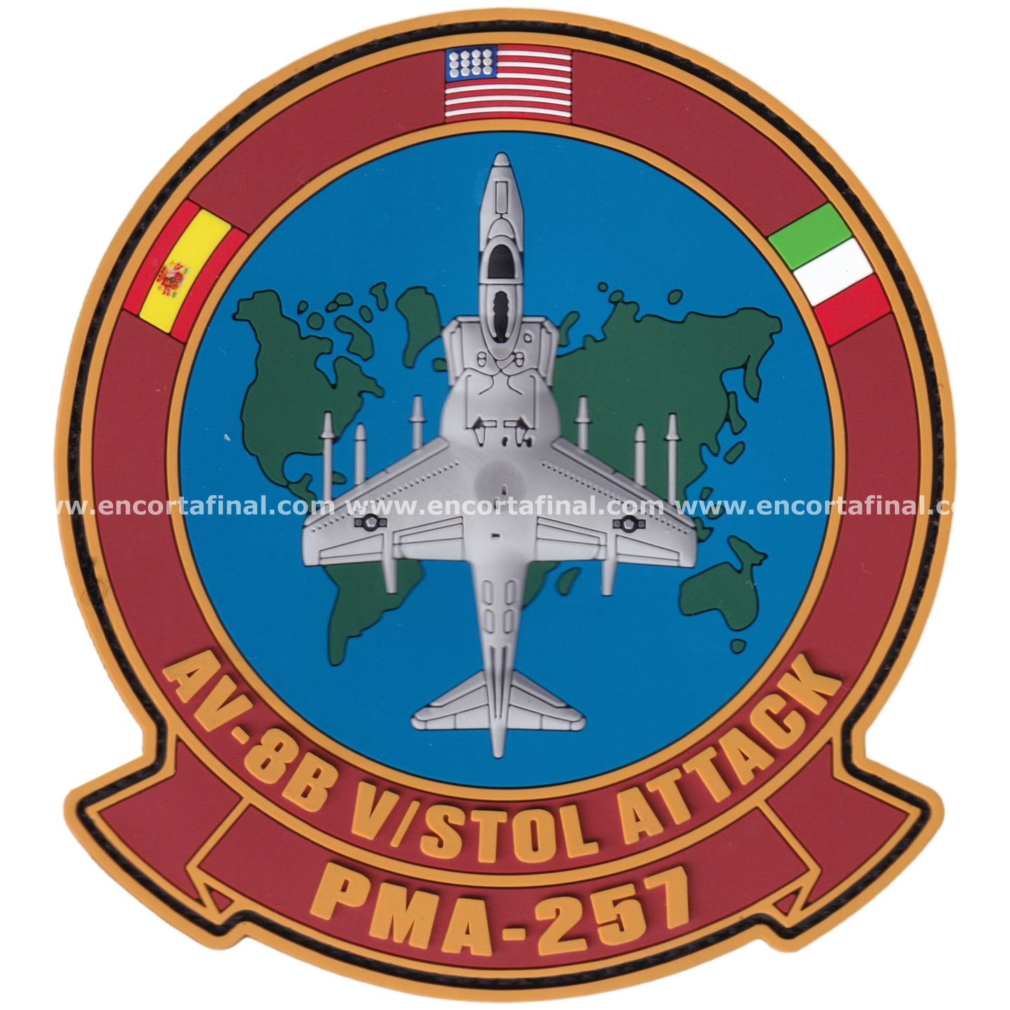 Parche United States Armed Forces - AV-8B V/STOL Attack - PMA-257
