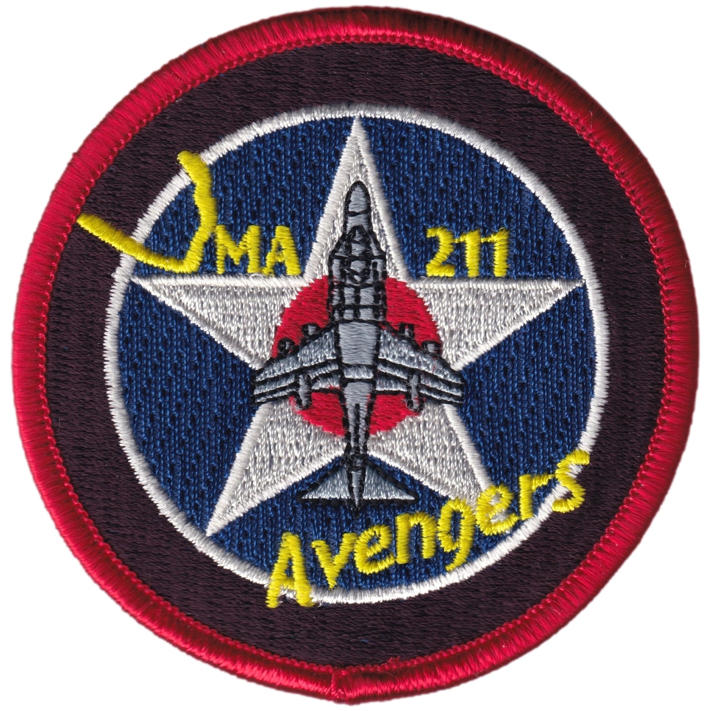 Parche United States Marine Corps - VMA-211 "Wake Island Avengers" - McDonnell Douglas AV-8B Harrier II
