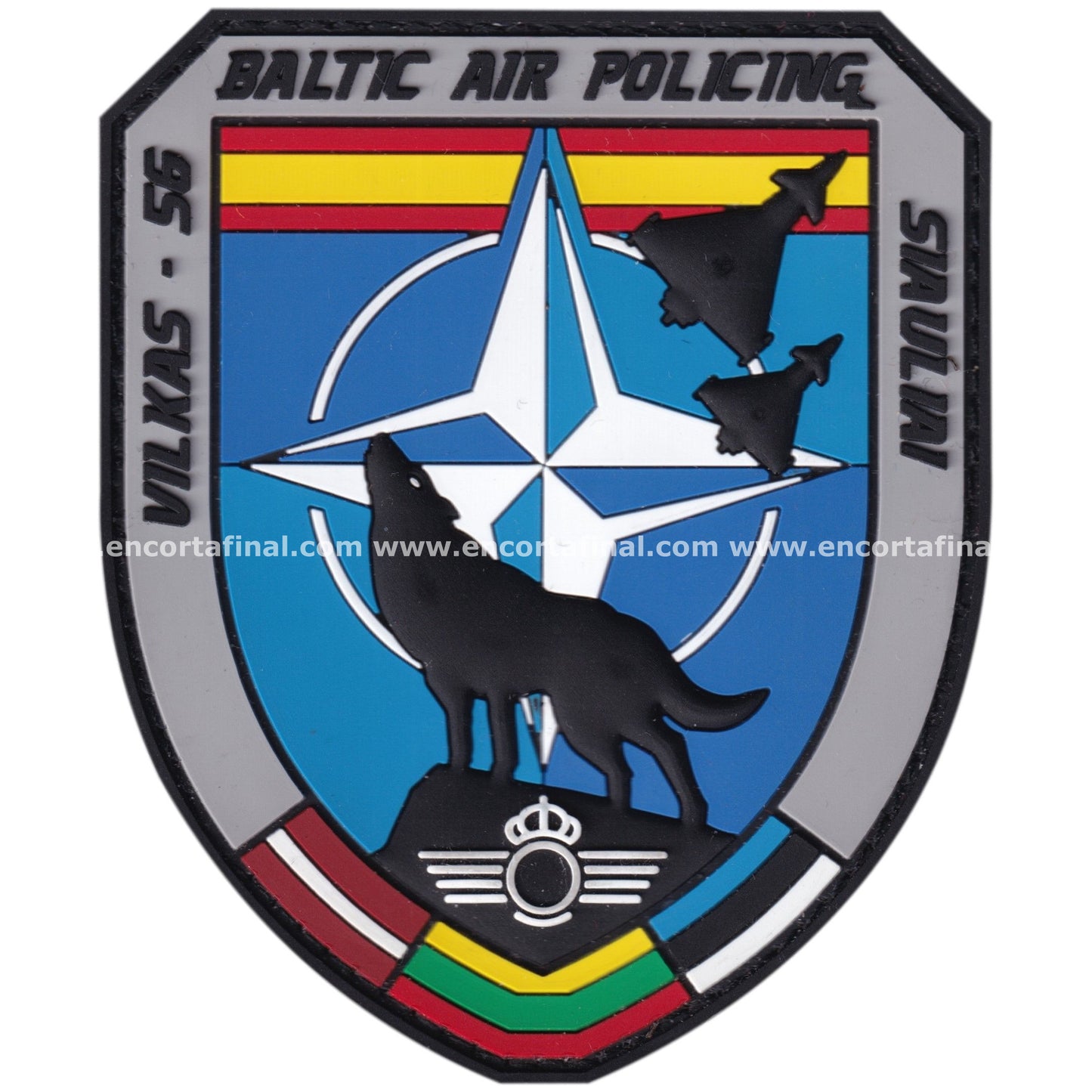 Parche Baltic Air Policing - Vilkas 56 - SIAULIAI
