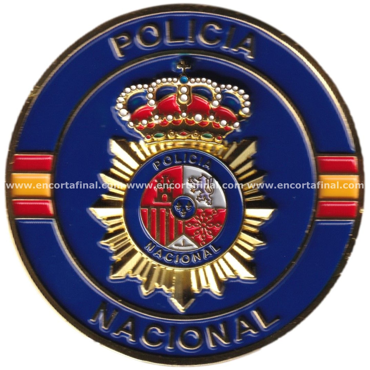 Moneda Policia Nacional - 200 Policia Ncional - 1824-2024