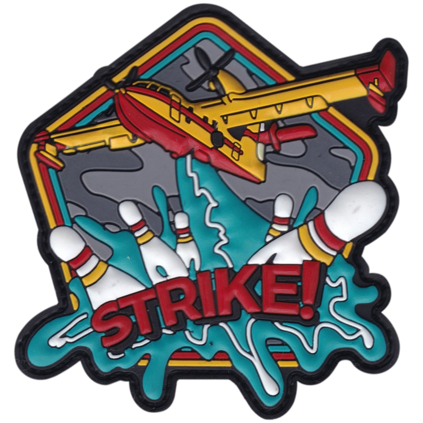 Parche 43 Grupo - Strike! - Canadair CL-415 + Iman de regalo