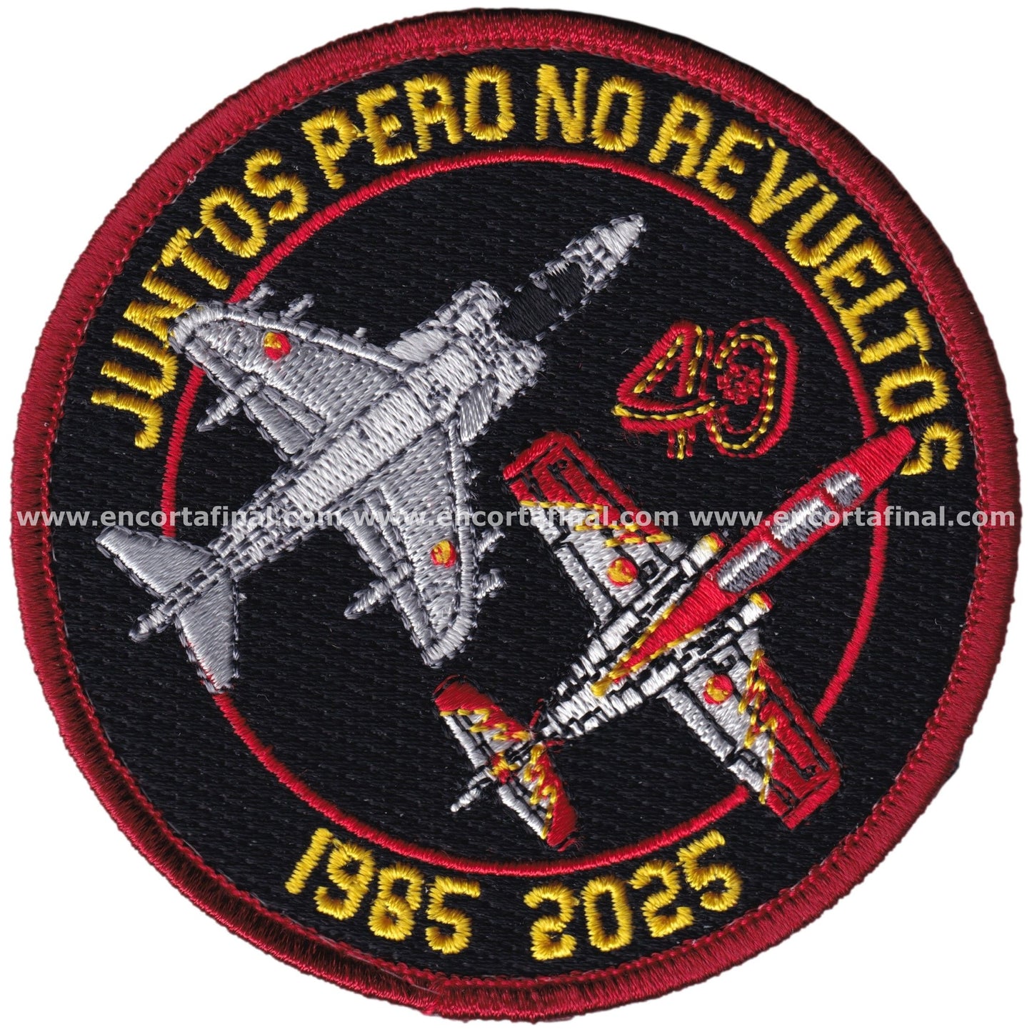 Parche Harrier y Patrulla Aguila - 1985-2025 - Juntos pero no revueltos