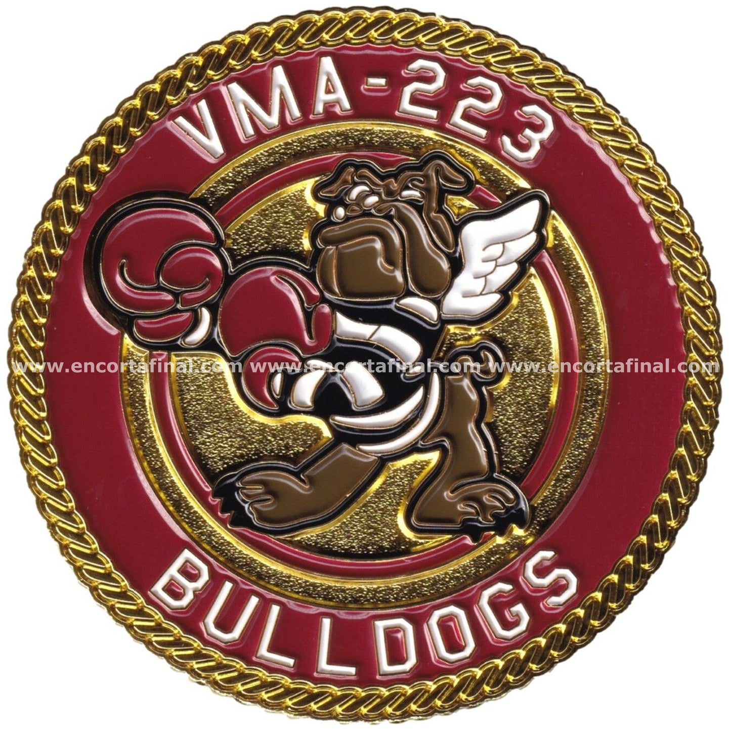 Moneda USMC VMA-223 Bulldogs AV-8B Harrier