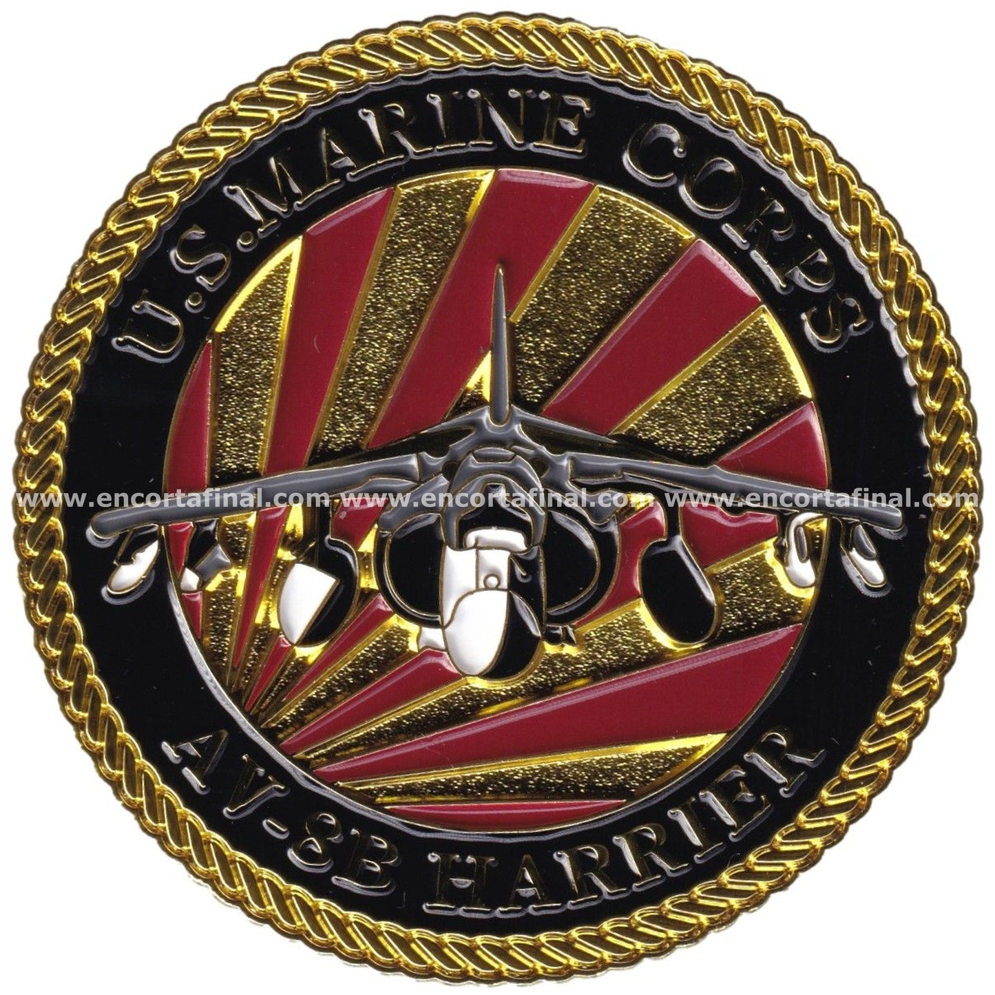 Moneda USMC VMA-223 Bulldogs AV-8B Harrier