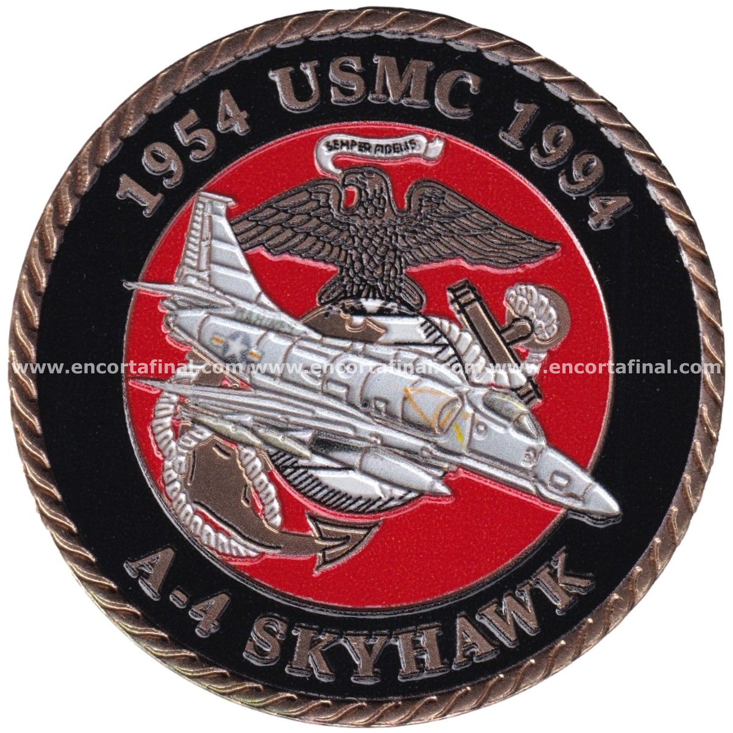 Moneda USMC-223 Great American Bulldogs A-4