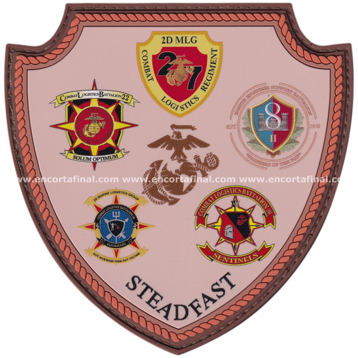 Parche USMC 2nd Marine Logistics Group