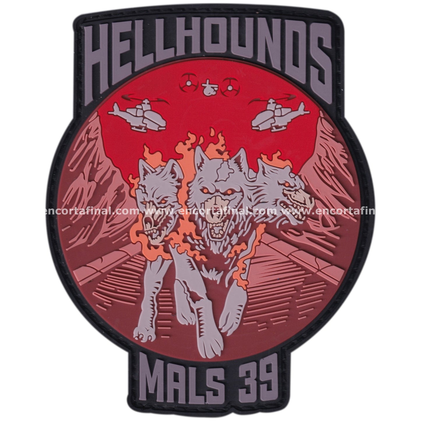 Parche MALS-39 Hellhounds