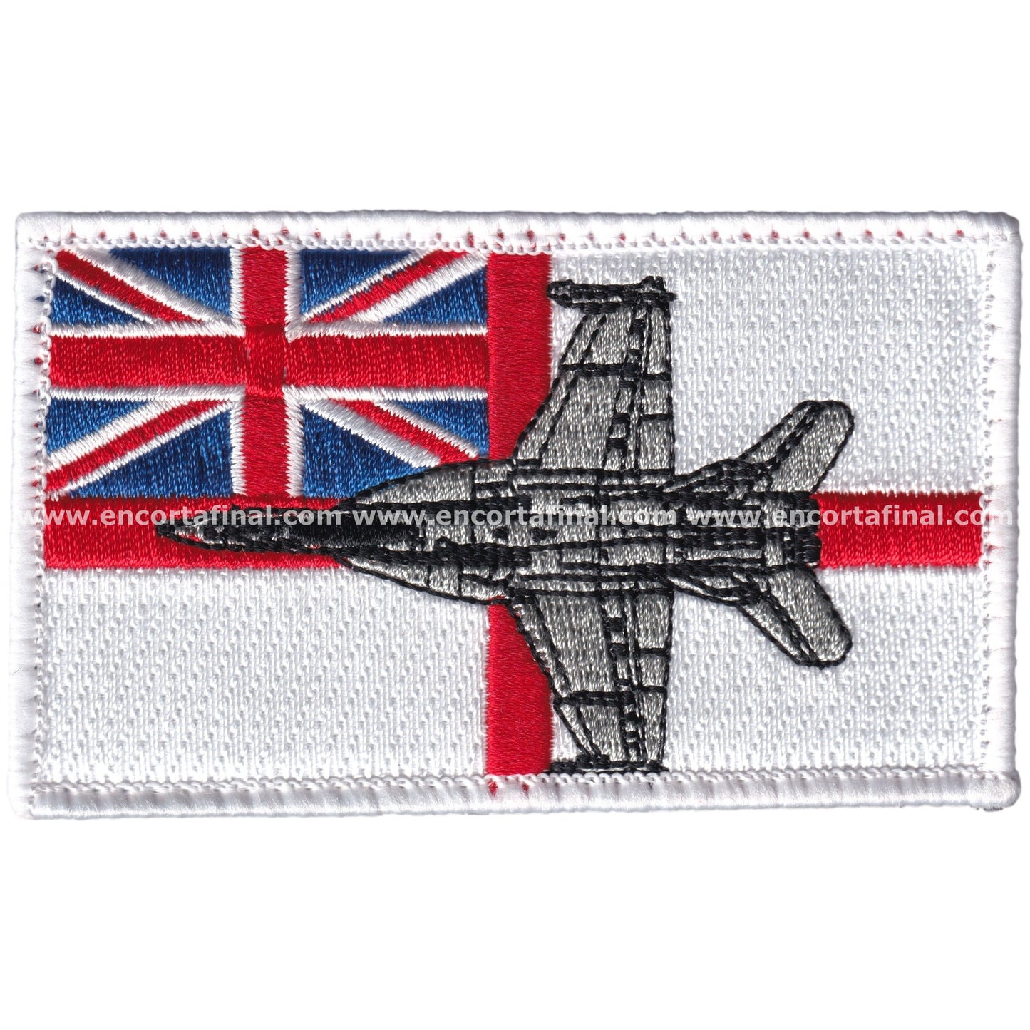 Parche British Royal Navy Ensign - McDonnell Douglas EF-18 Hornet