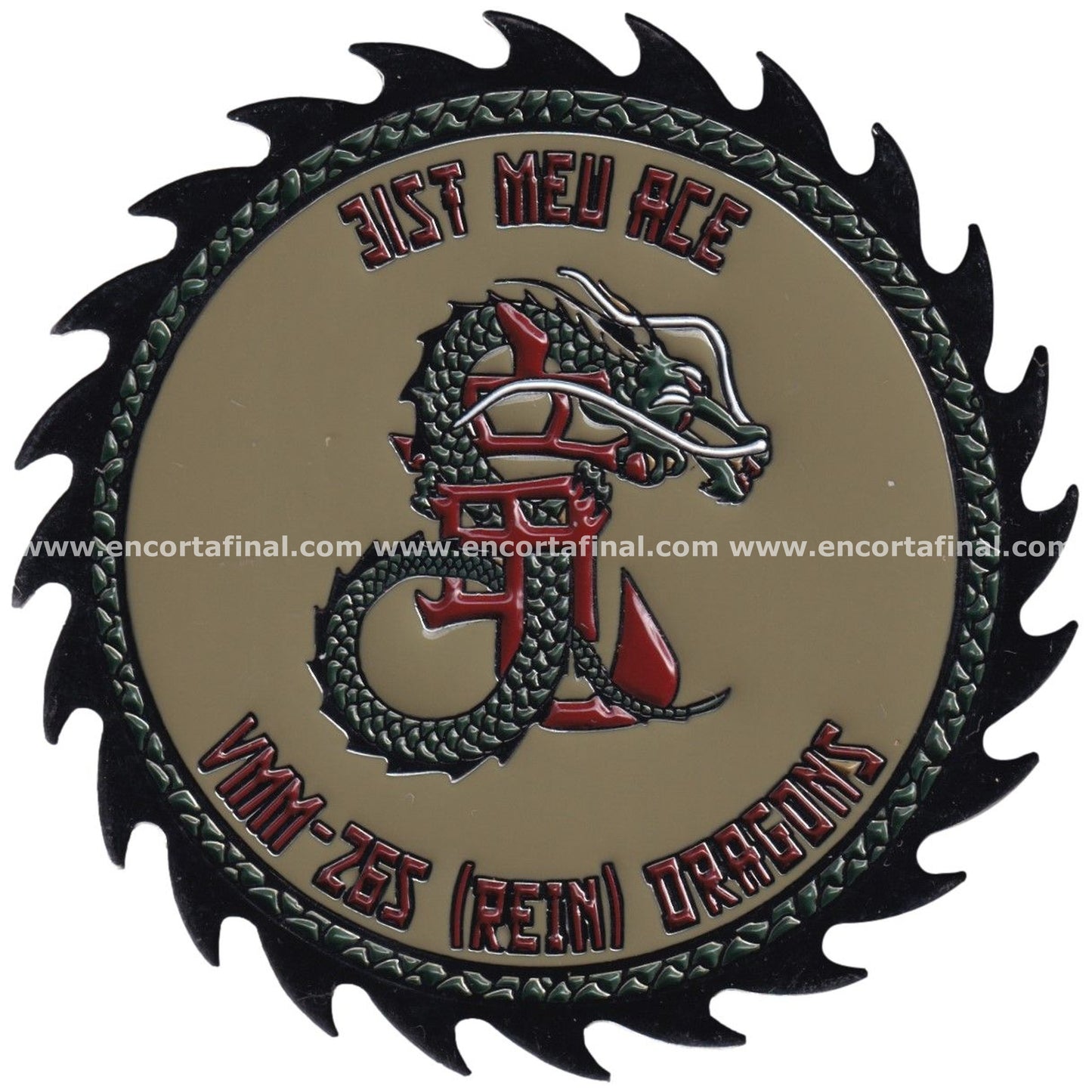 Moneda VMM-265 REIN Dragons 31st MEU ACE