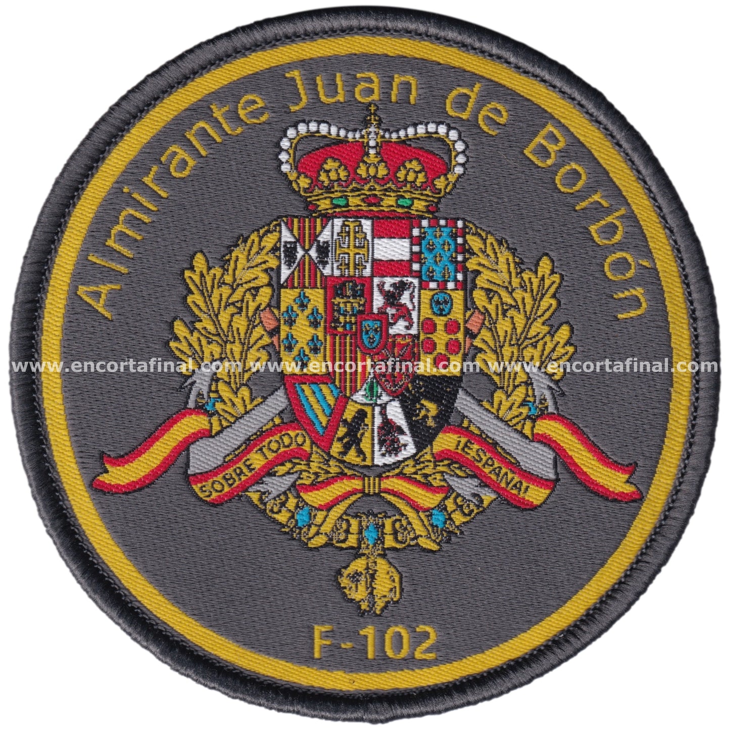 Parche Fragata Almirante Juan de Borbón (F-102)