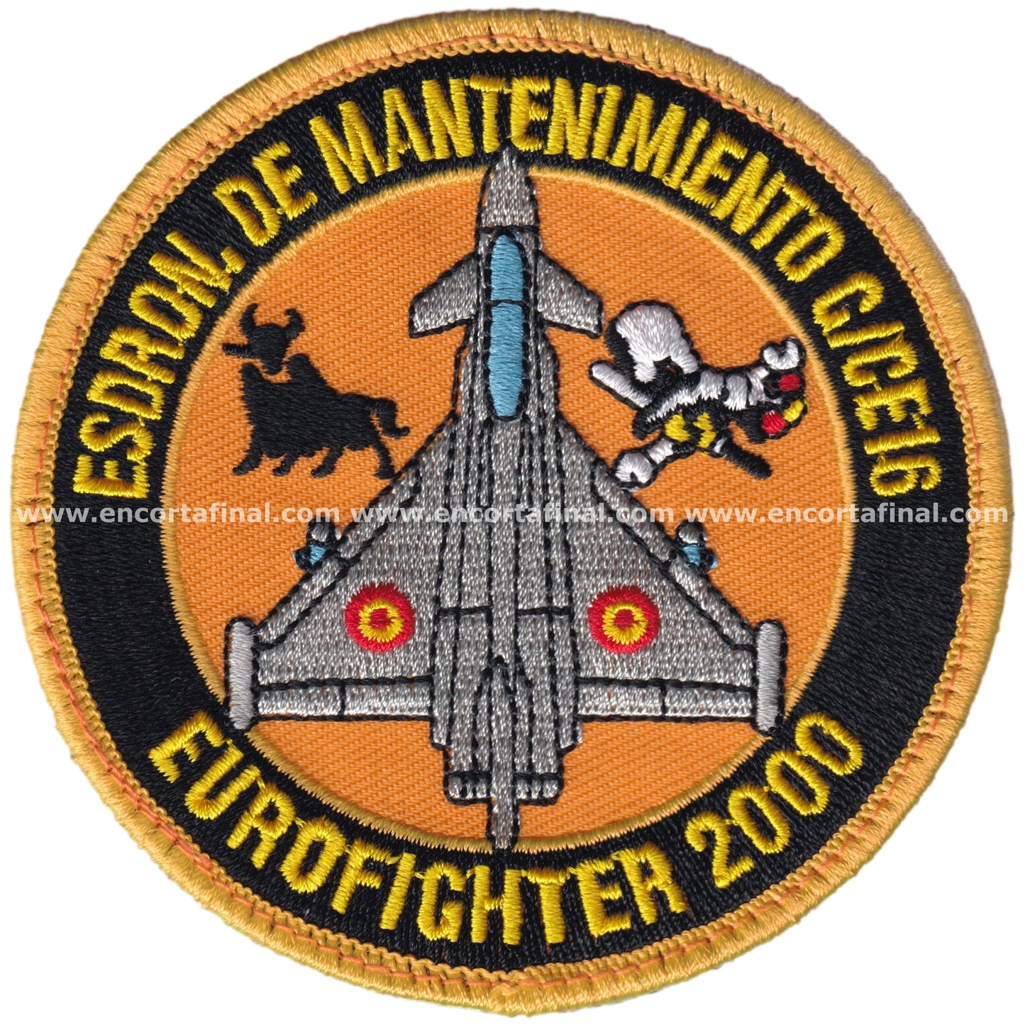 Parche Ala 11 - Escuadron de Mantenimiento - Eurofighter 2000