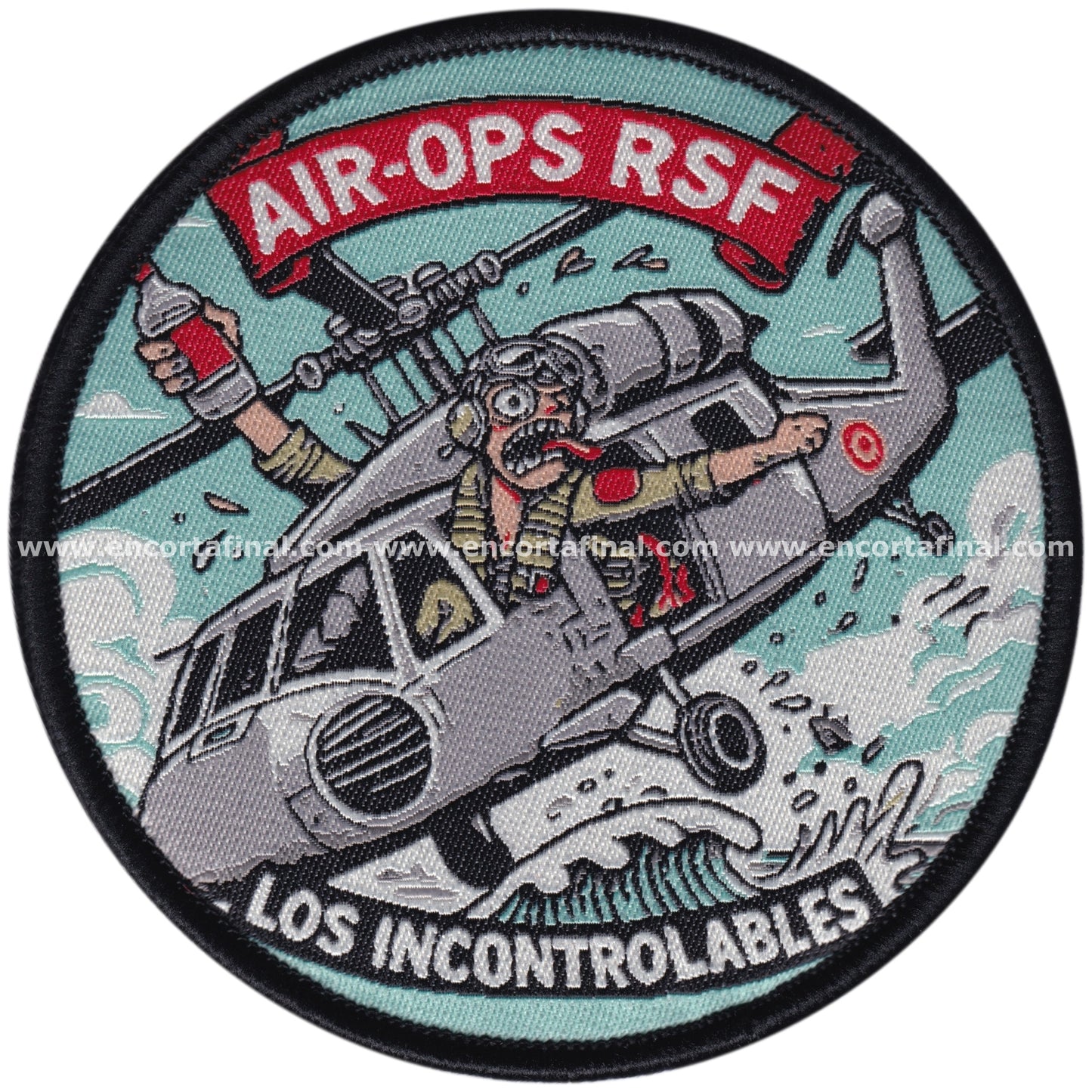 Parche Fragata Reina Sofia (F-84) - AIR-OPS RSF - Los Incontrolables