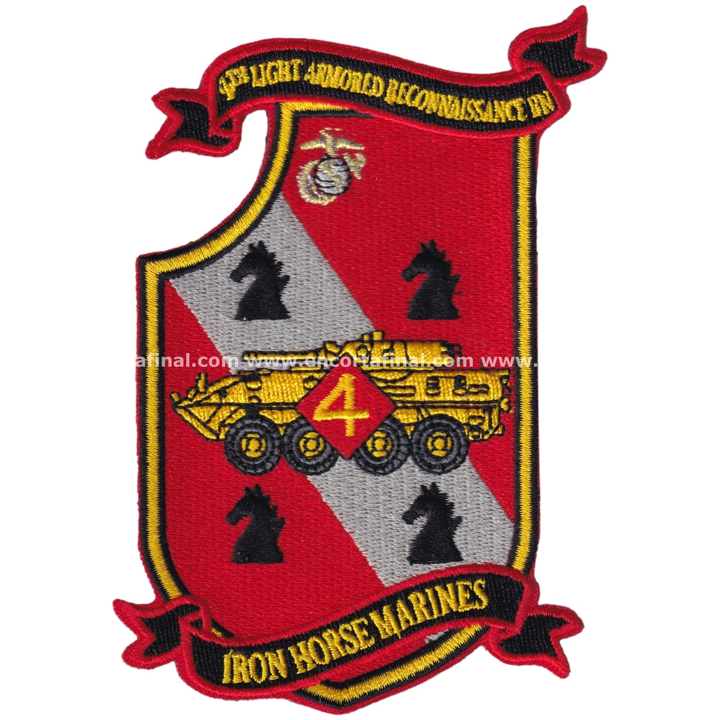 Parche 4th LAR Light Armored Reconnaissance Battalion