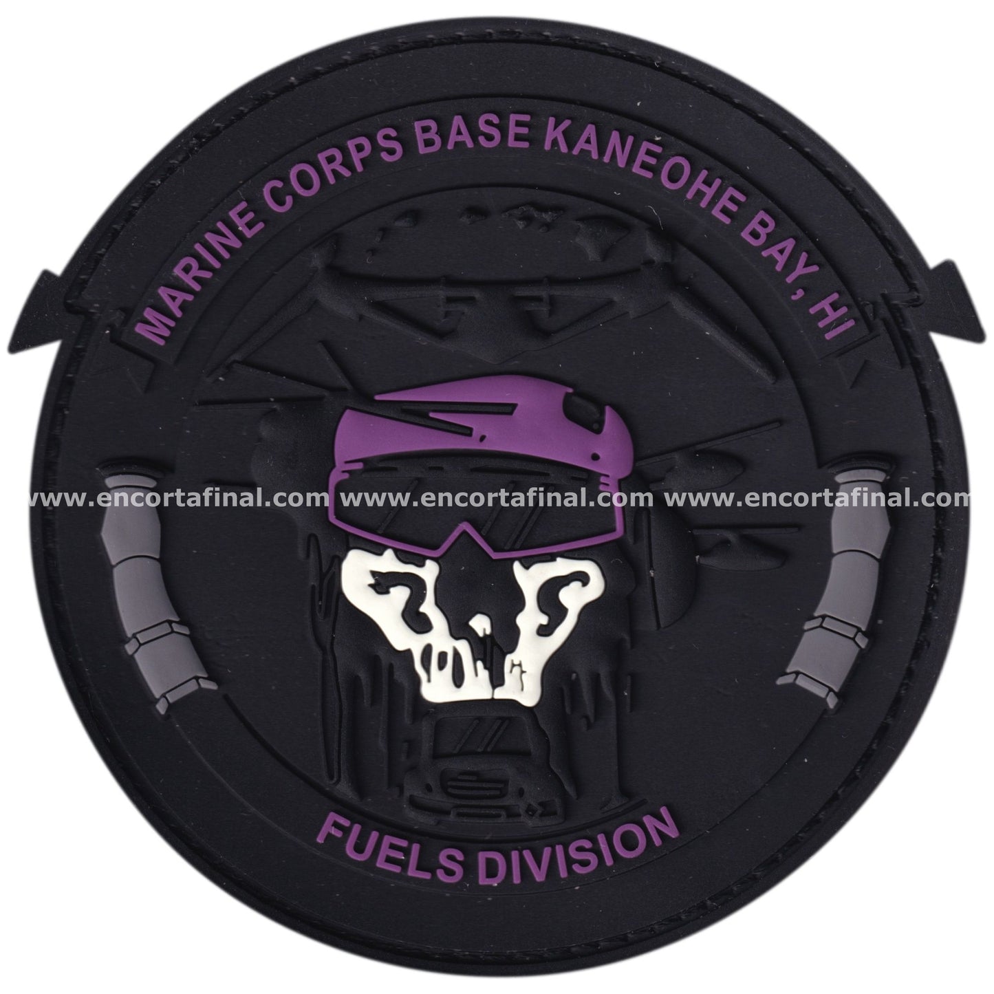 Parche MCB Kaneohe Bay Fuels Black