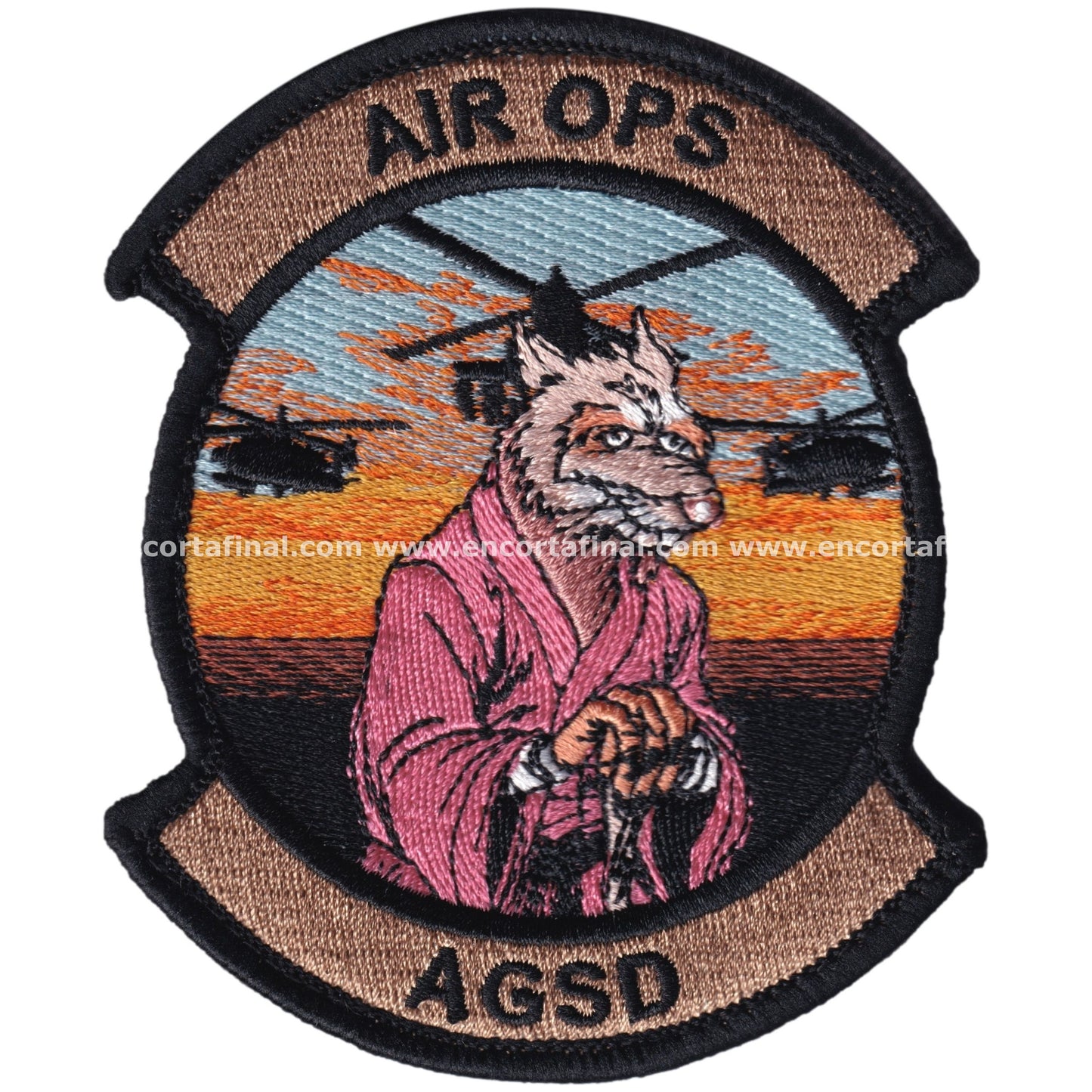 Parche 29 Palms AGSD Aviation Ground Support Detachment Turtles