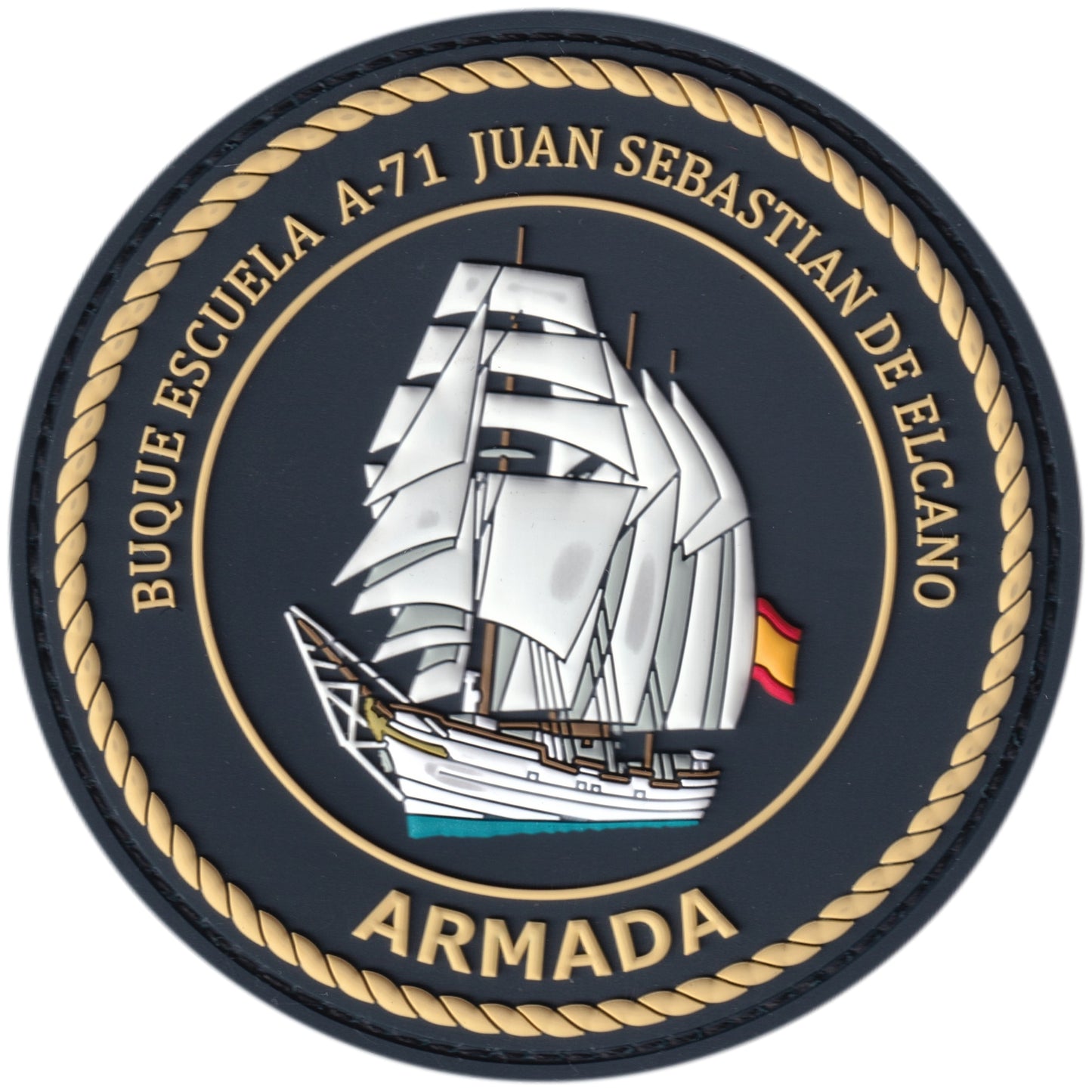 Parche Juan Sebastián Elcano - Armada Española
