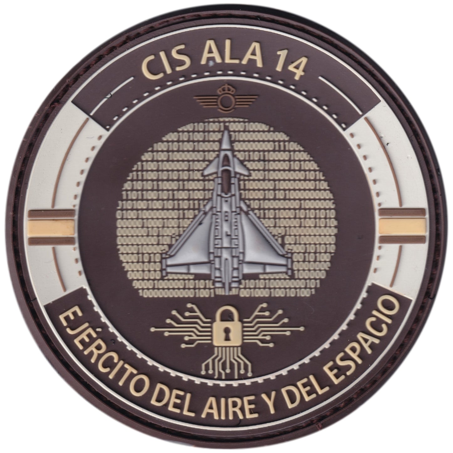 Parche Ala 14 - Ejercito del Aire y del Espacio - Eurofighter Typhoon + Iman de regalo