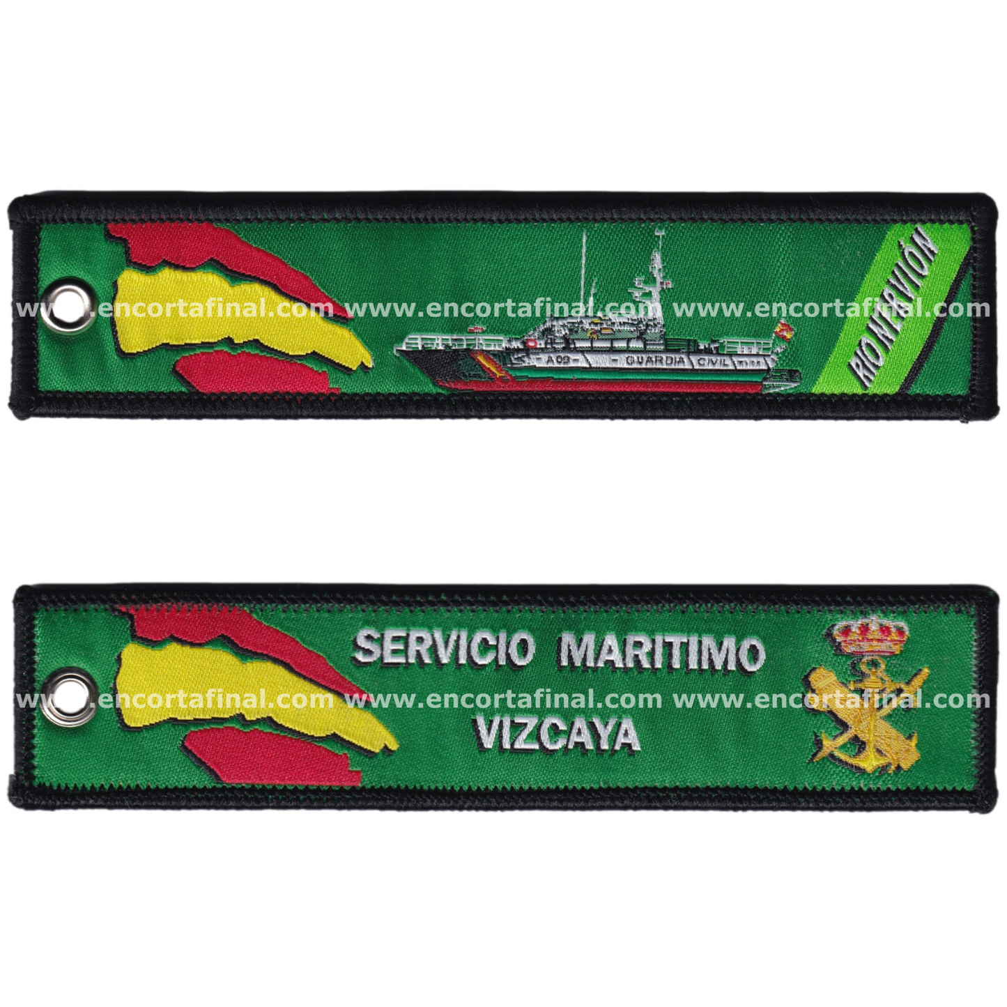 Naval Security Keychain Bay of Cadiz