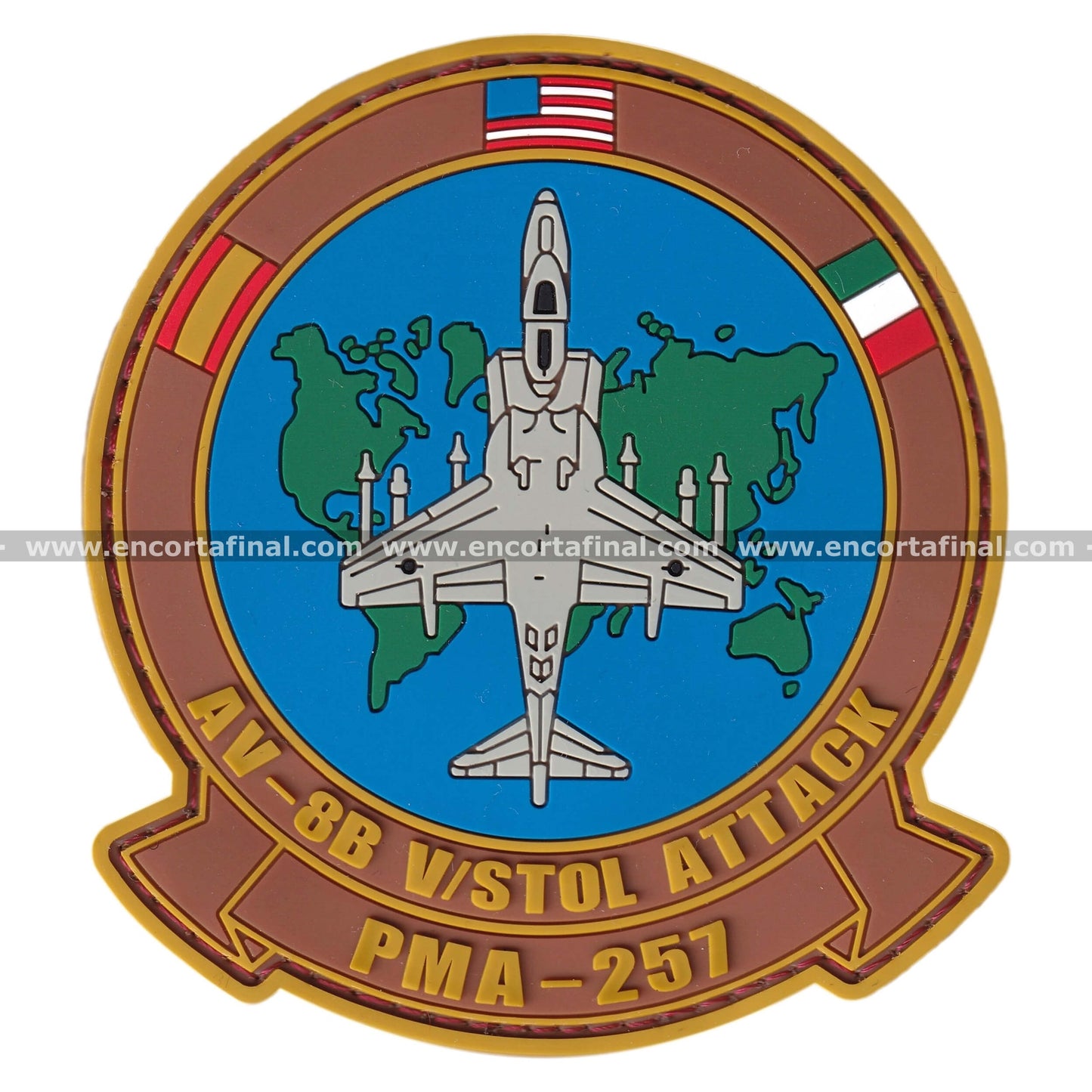 United States Air Force Patch - PMA-257 - AV-8B V/STOL Attack - AV-8B Weapon Systems Program Office