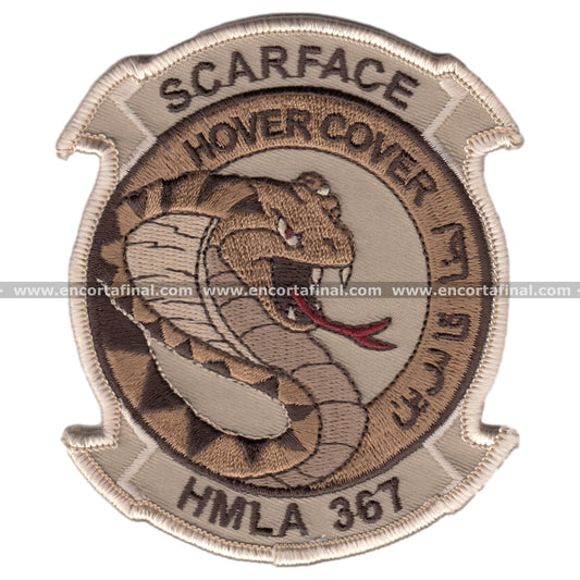 "Scarface" Hmla-367 Hover Cover