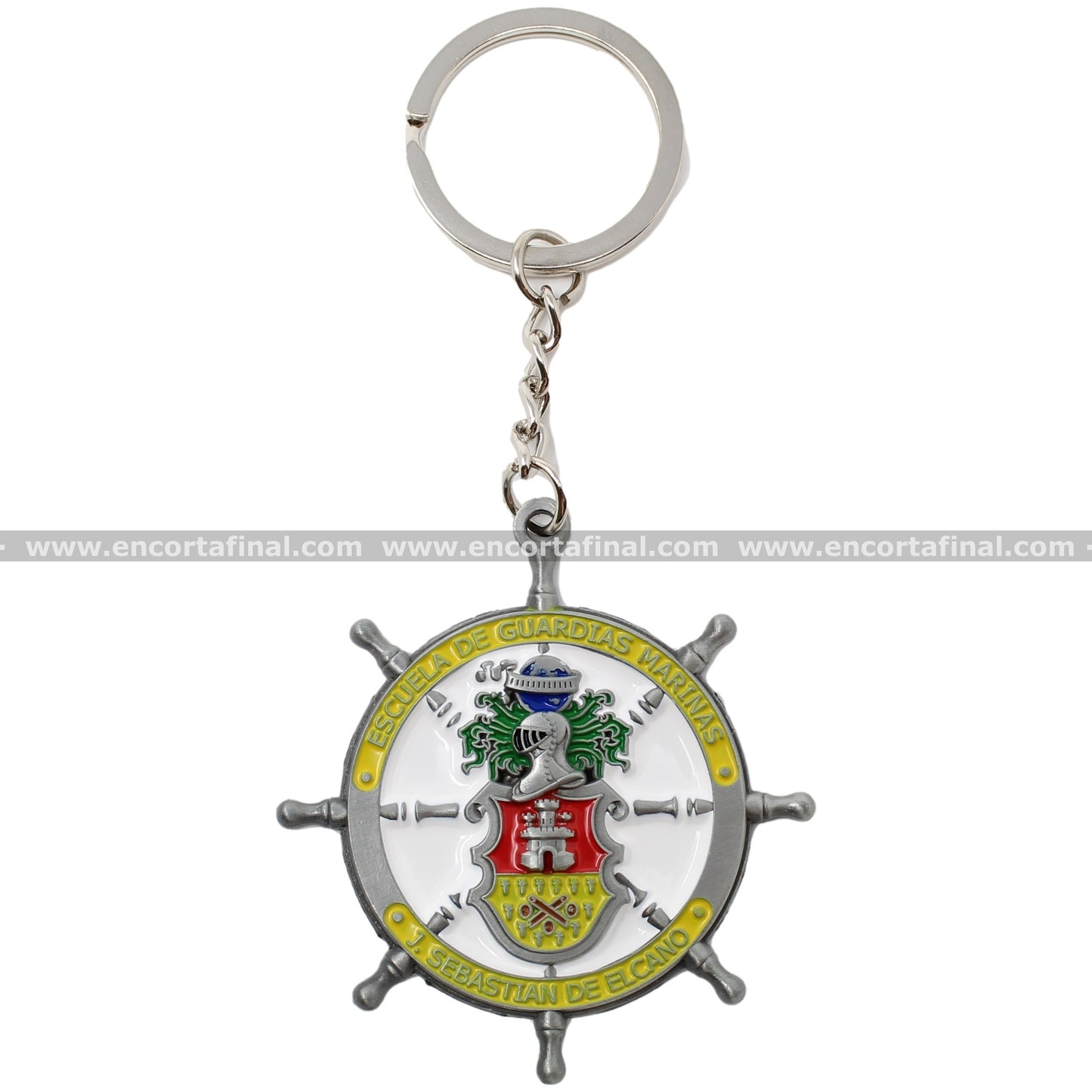 Juan Sebastian de Elcano Training Ship Keychain (A-71)