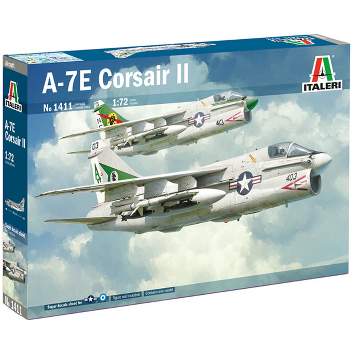 Maqueta de avion militar Italeri 1:72 A-7E Corsair Ii