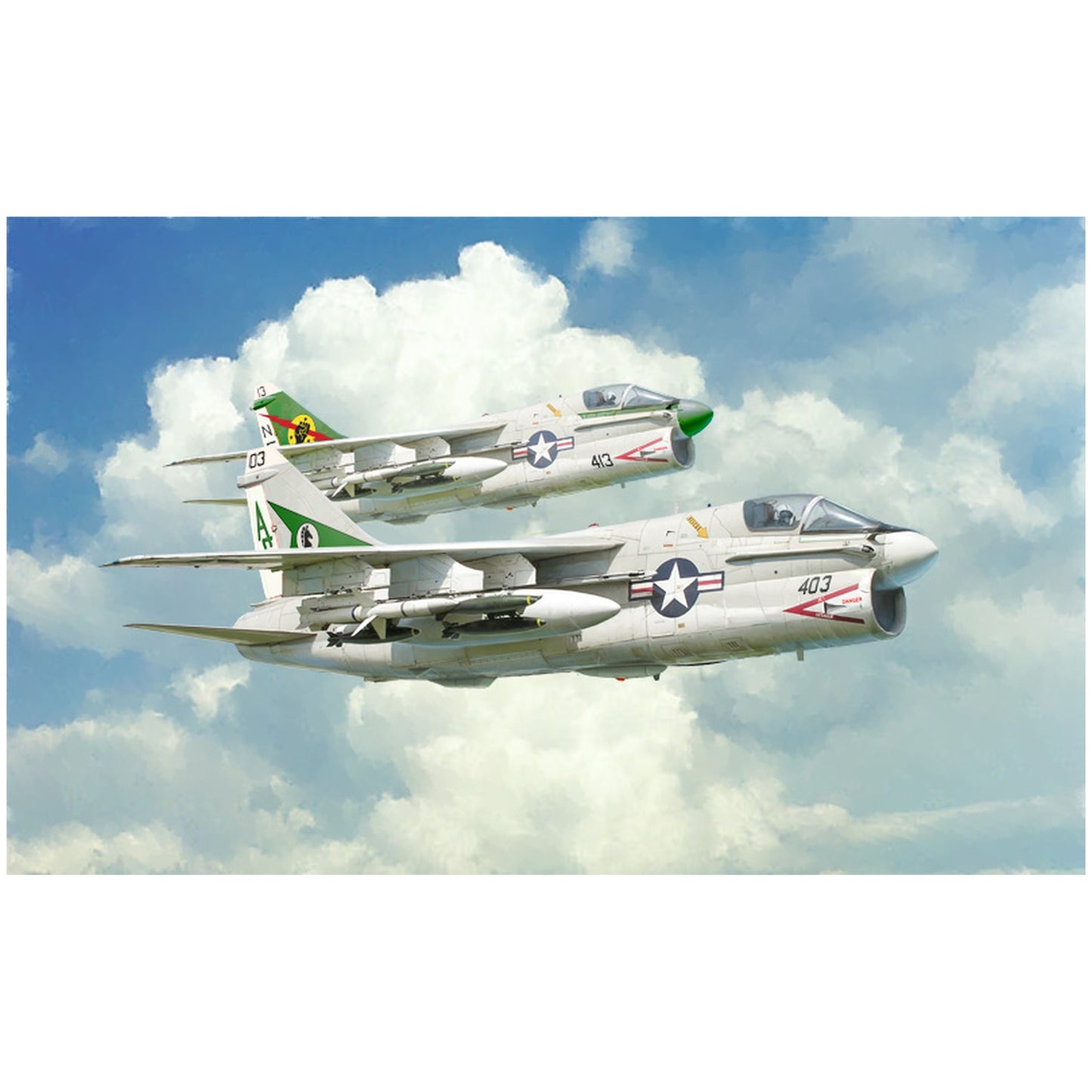 Maqueta de avion militar Italeri 1:72 A-7E Corsair Ii