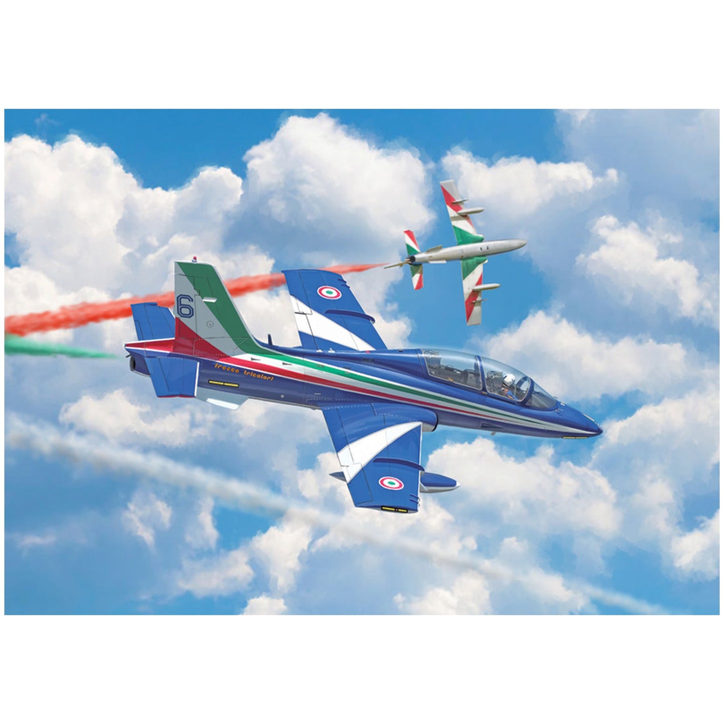 Maqueta de avion militar Italeri 1:72 Mb 339A P.A.N. 2018 Livery