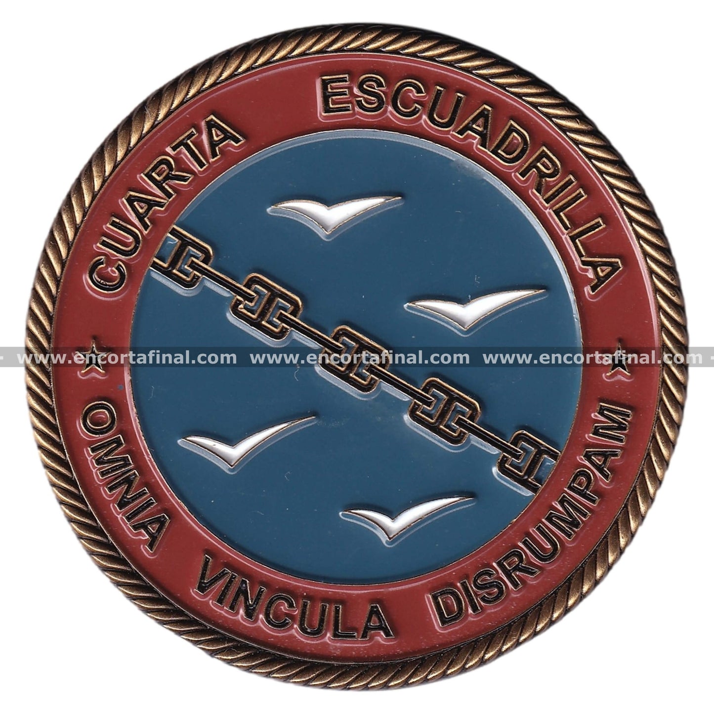Spanish Navy Coin - Fourth Squadron - Cessna Citation