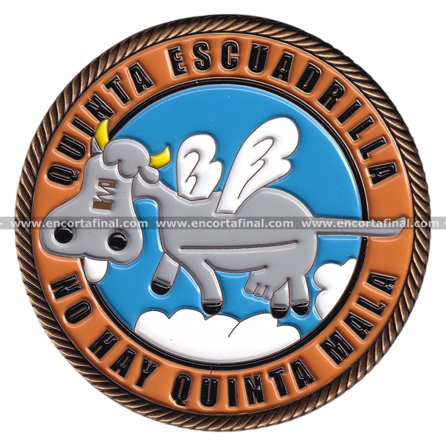 Spanish Navy Coin - Fifth Squadron - SH-3D/W