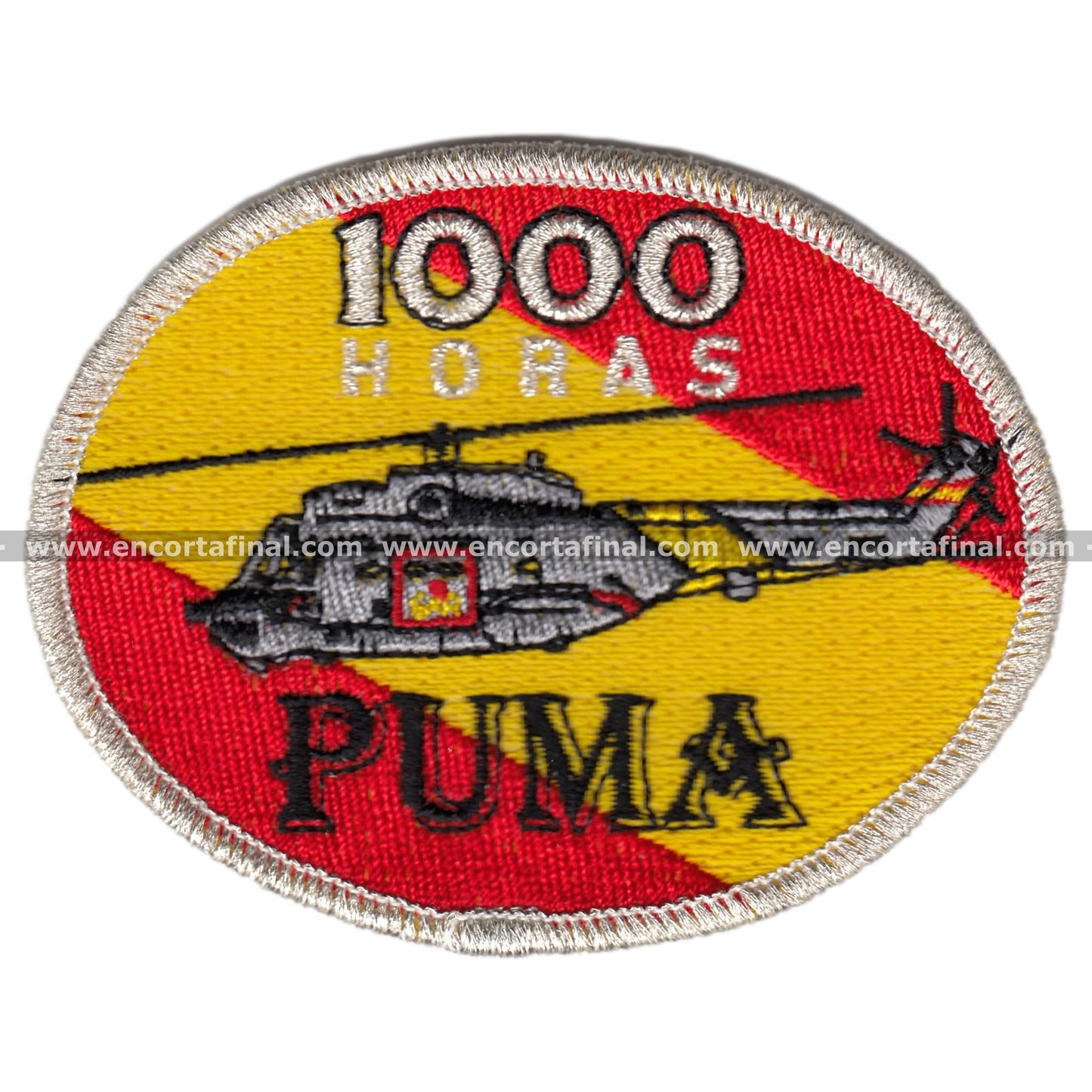 100 Hours Flight Patch - Puma -