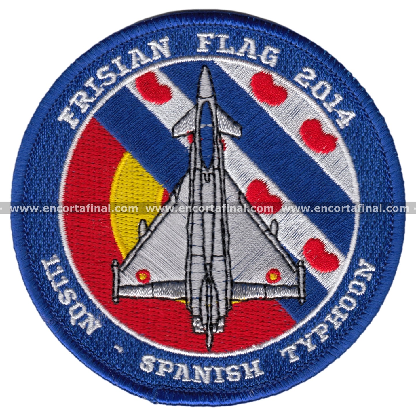 111 Sqn Patch -Frisian Flag 2014-